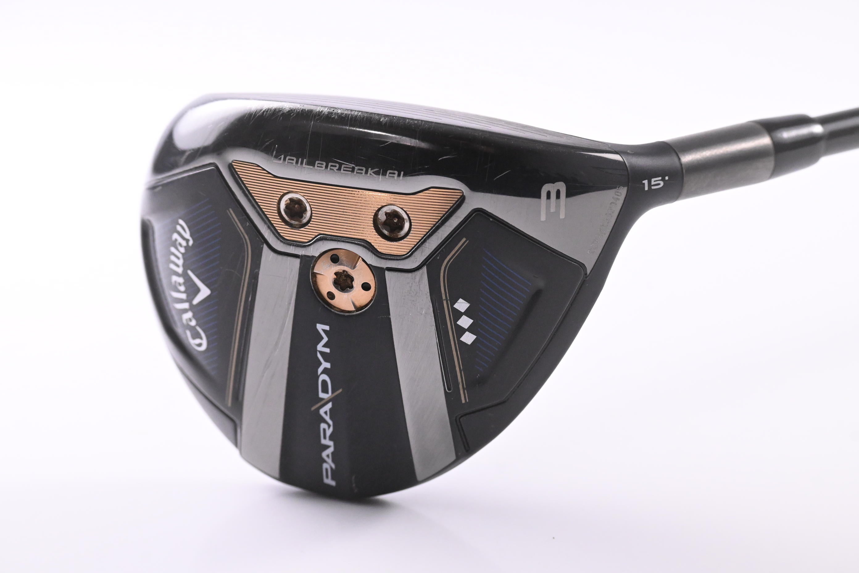 Callaway Paradym #3 Wood / 15 Degree / Stiff Flex Tensei AV White 75 Shaft