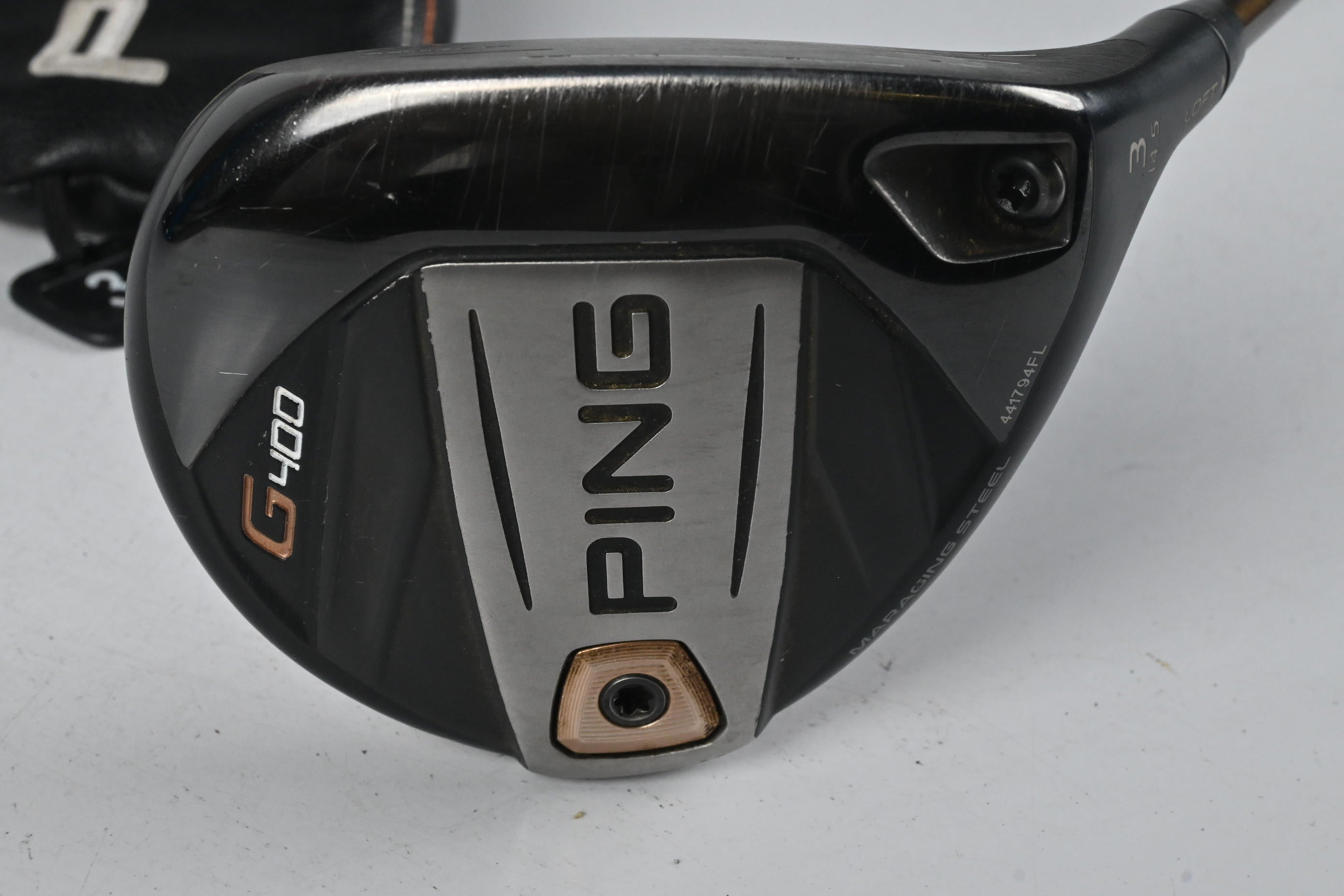 Ping G400 #3 Wood / 14.5 Degree / Regular Flex Ping Alta CB 65 Shaft