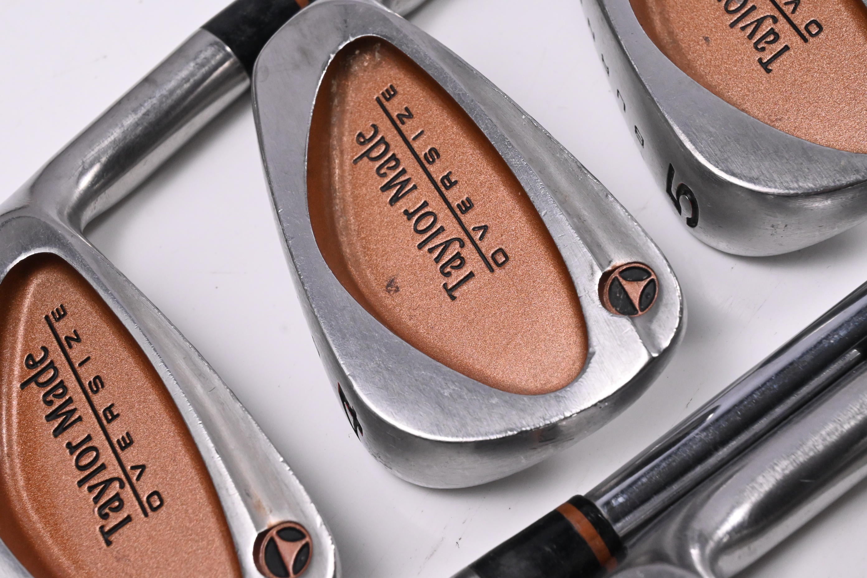 Taylormade Burner Oversize Irons / 3-PW+SW / Regular Flex Precision Rifle 80