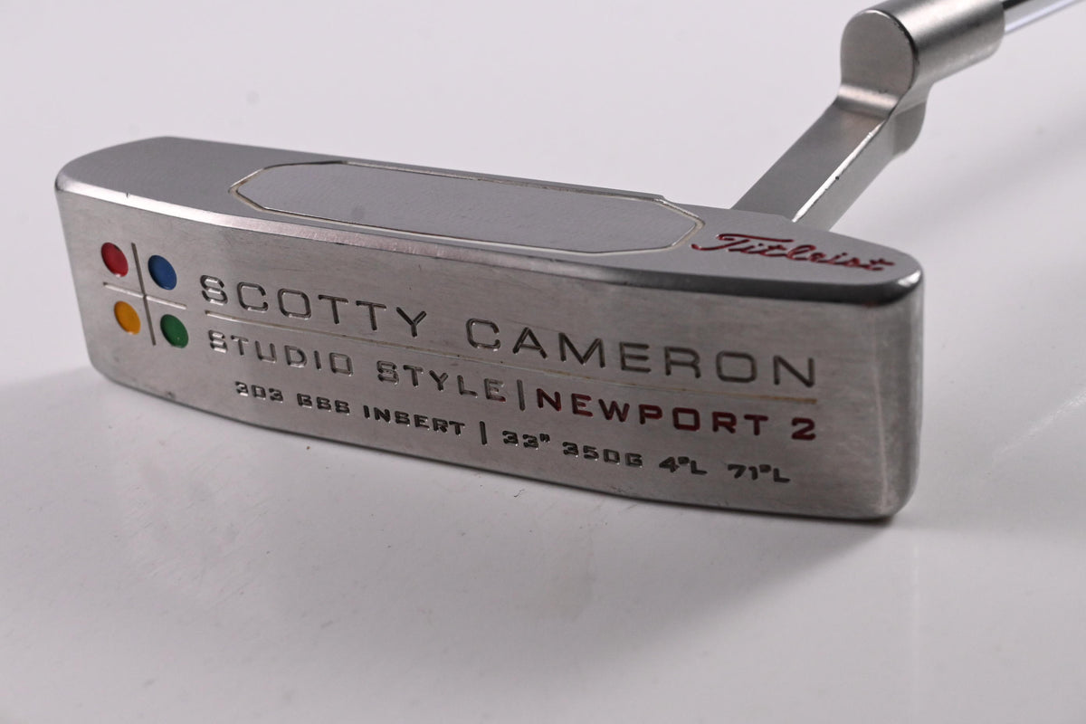 Scotty Cameron Studio Style Newport 2 Putter / 33 Inch