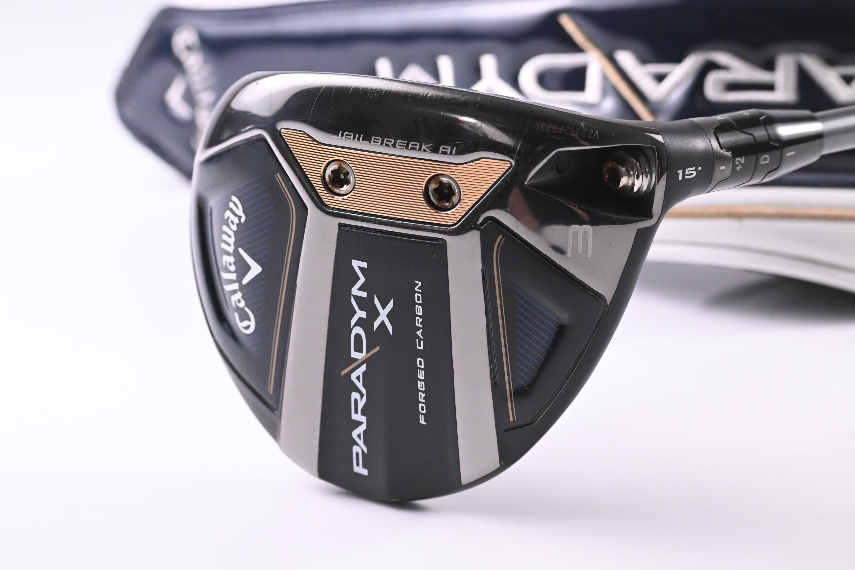 Callaway Paradym X #3 Wood / 15 Degree / Regular Flex Denali Charcoal 60 Shaft