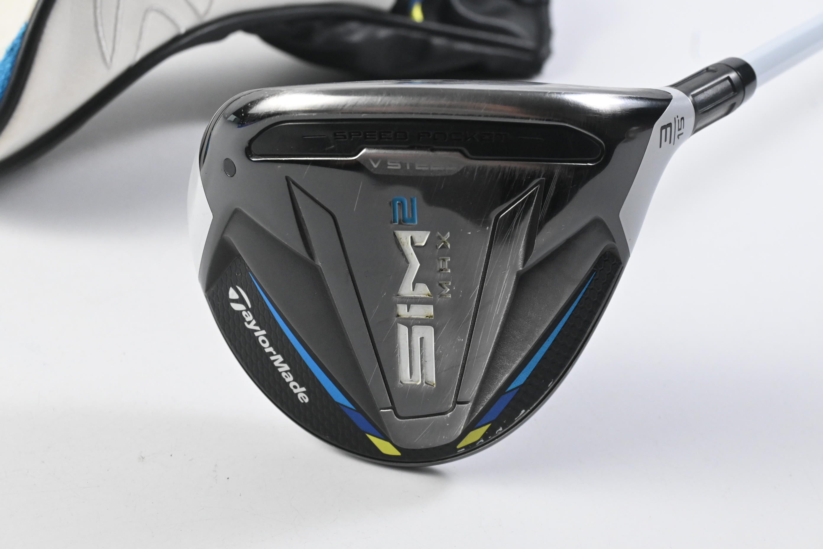 Taylormade SIM2 Max #3 Wood / 15 Degree / Senior Flex Fujikura Air Speeder 45