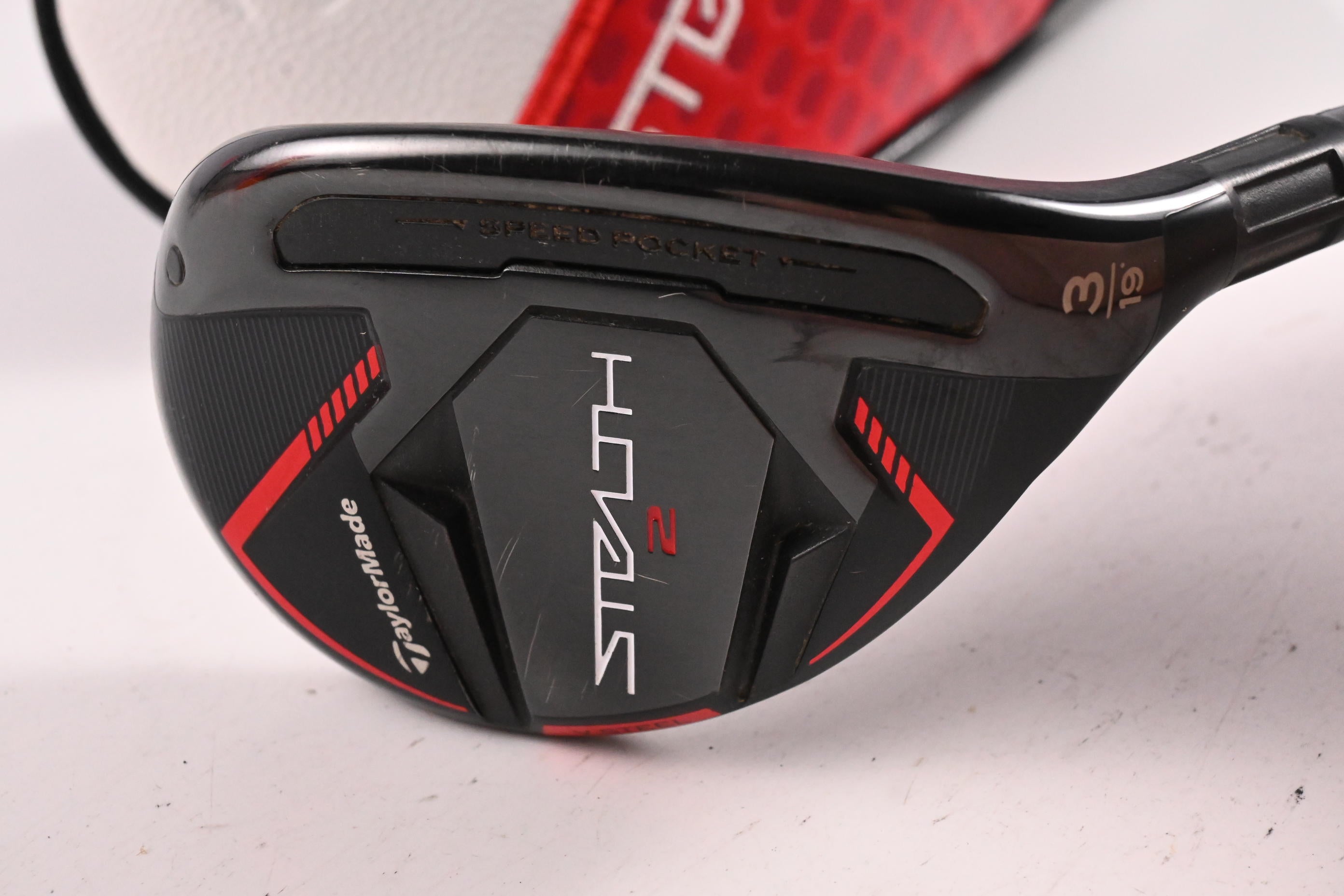 Taylormade Stealth 2 #3 Hybrid / 19 Degree / Regular Flex Ventus TR Red 6 Shaft