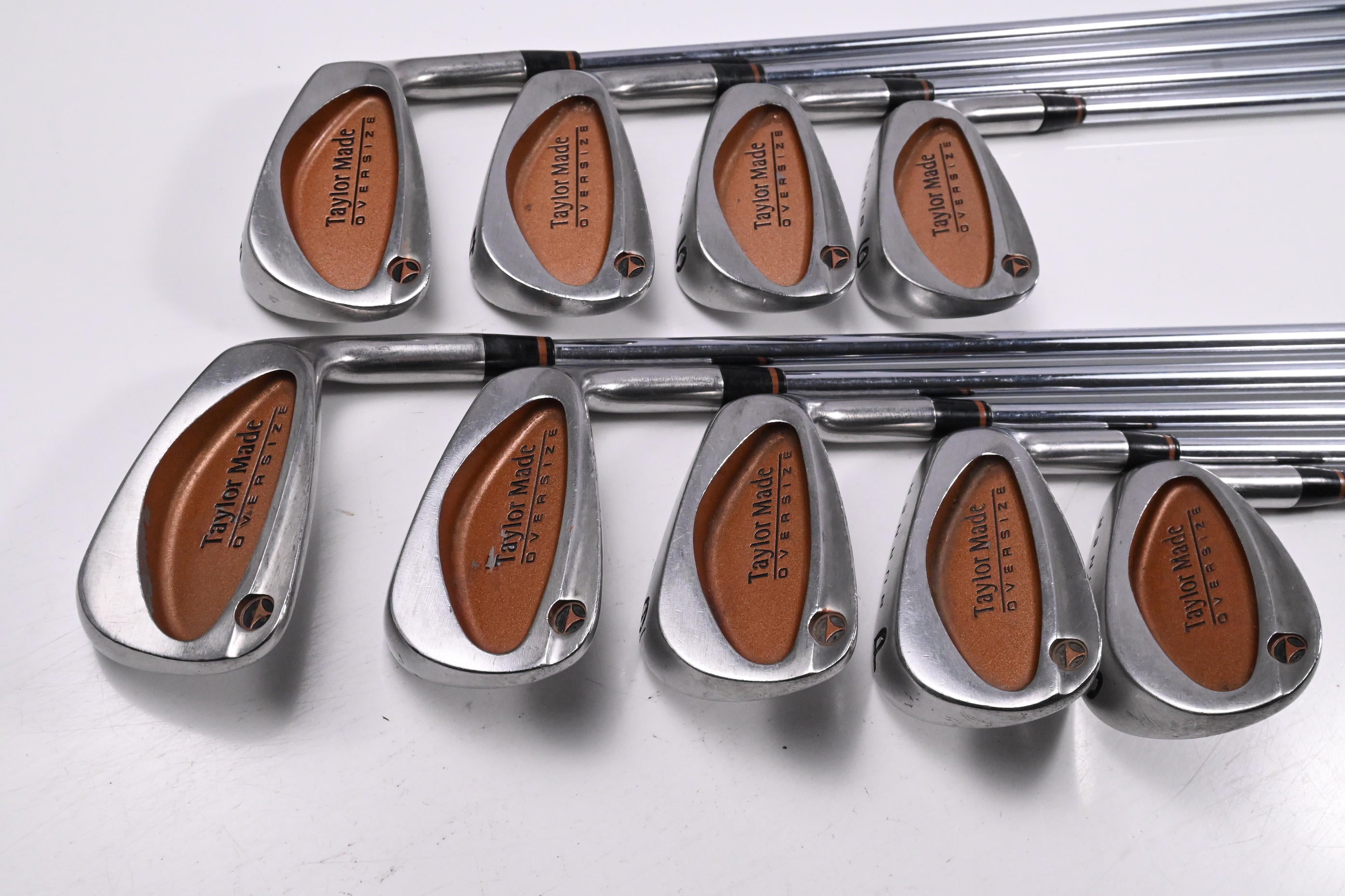 Taylormade Burner Oversize Irons / 3-PW+SW / Regular Flex Precision Rifle 80
