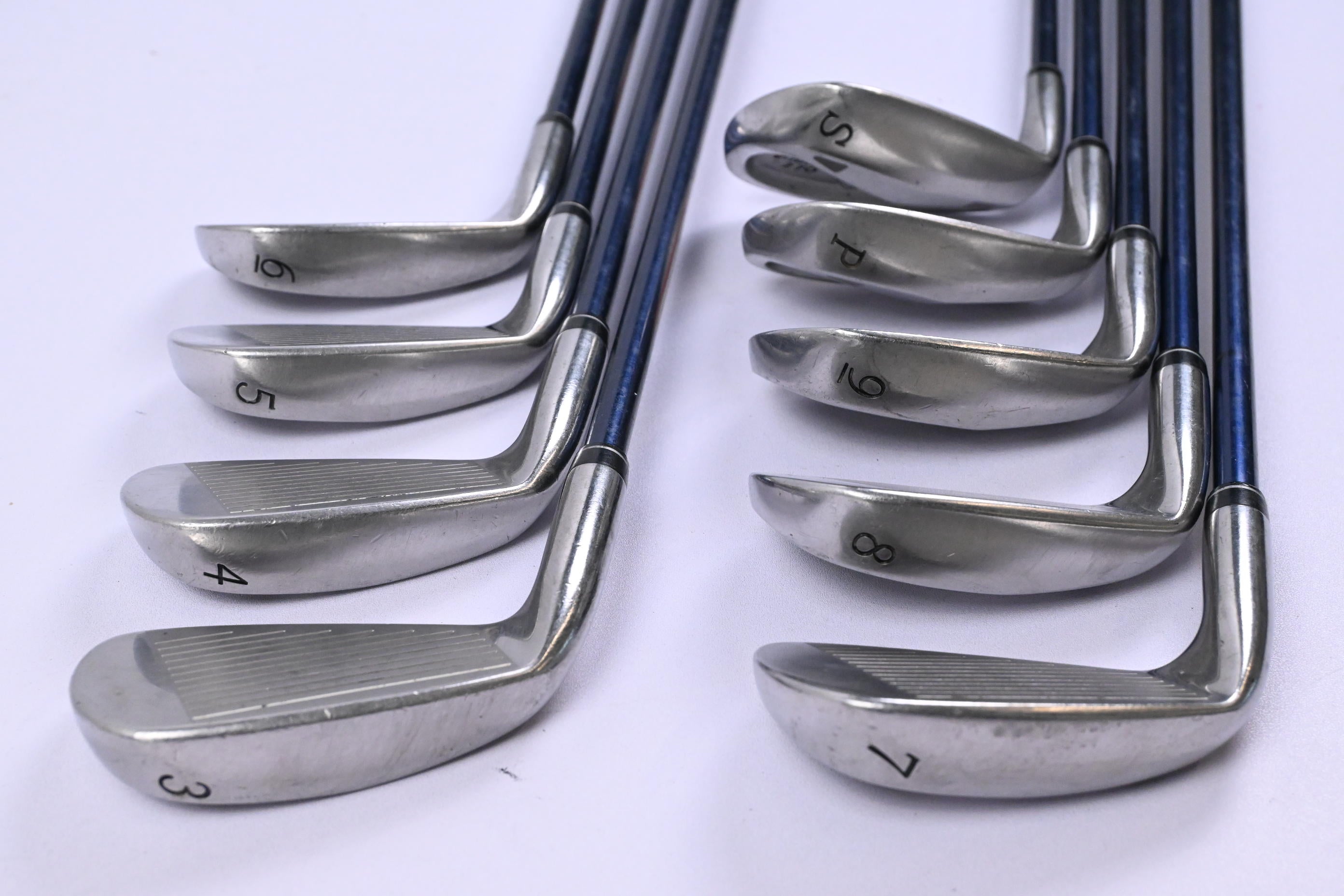 Yonex V-Mass 270 Irons / 3-PW+SW / Regular Flex Yonex Ultimum Ti 50 Shafts