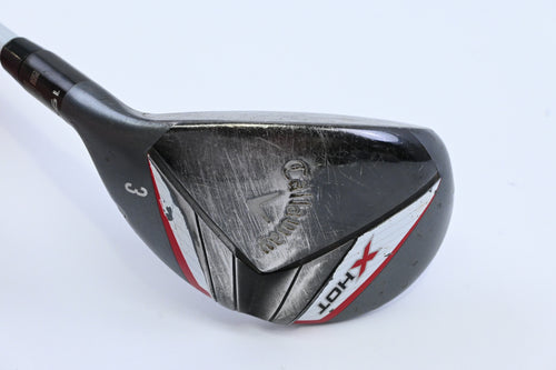 Left Hand Callaway X Hot #3 Hybrid / 19 Degree / Regular Flex Callaway X Hot 65