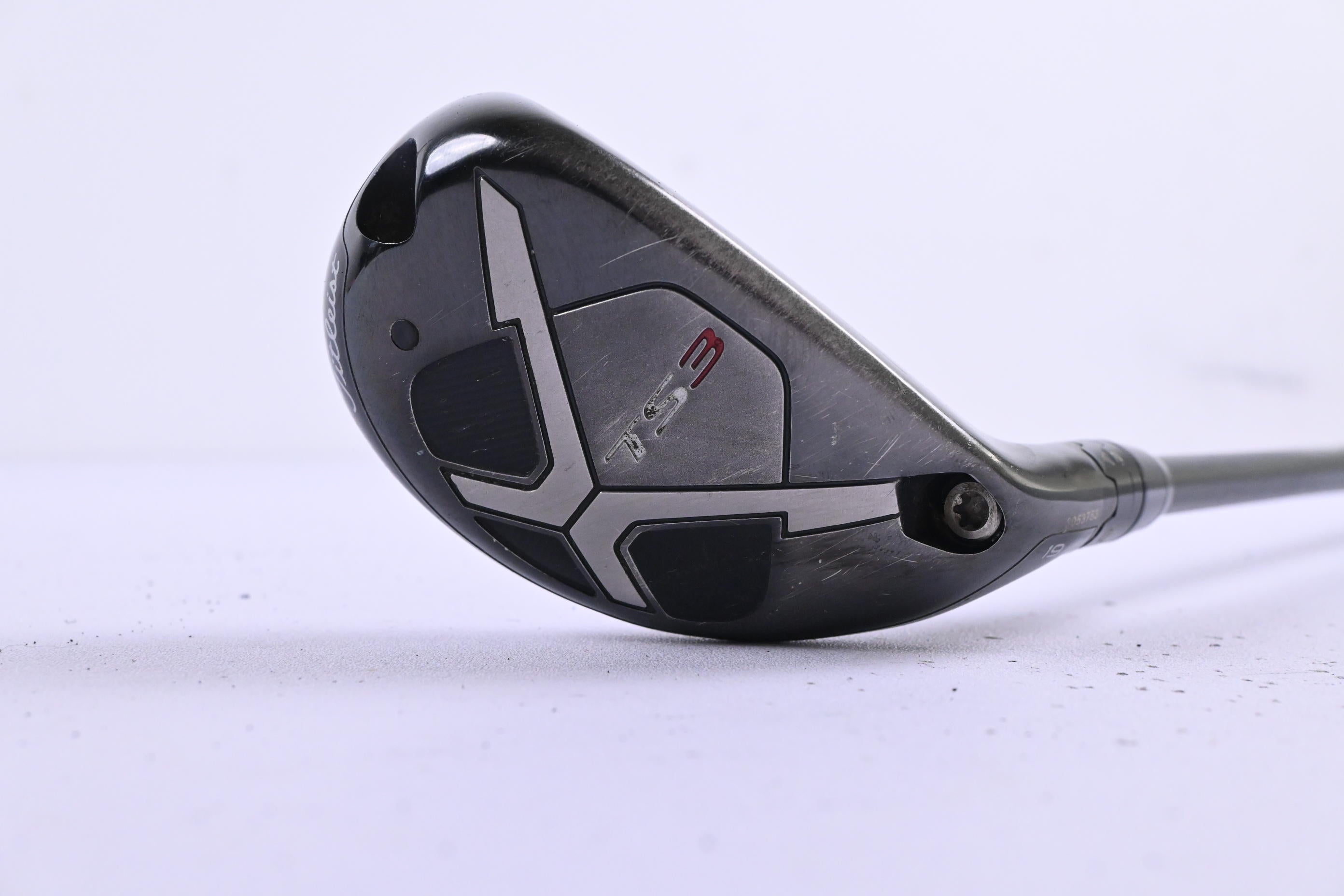 Titleist TS3 #3 Hybrid / 19 Degree / Stiff Flex HZRDUS Smoke Black 80 Shaft