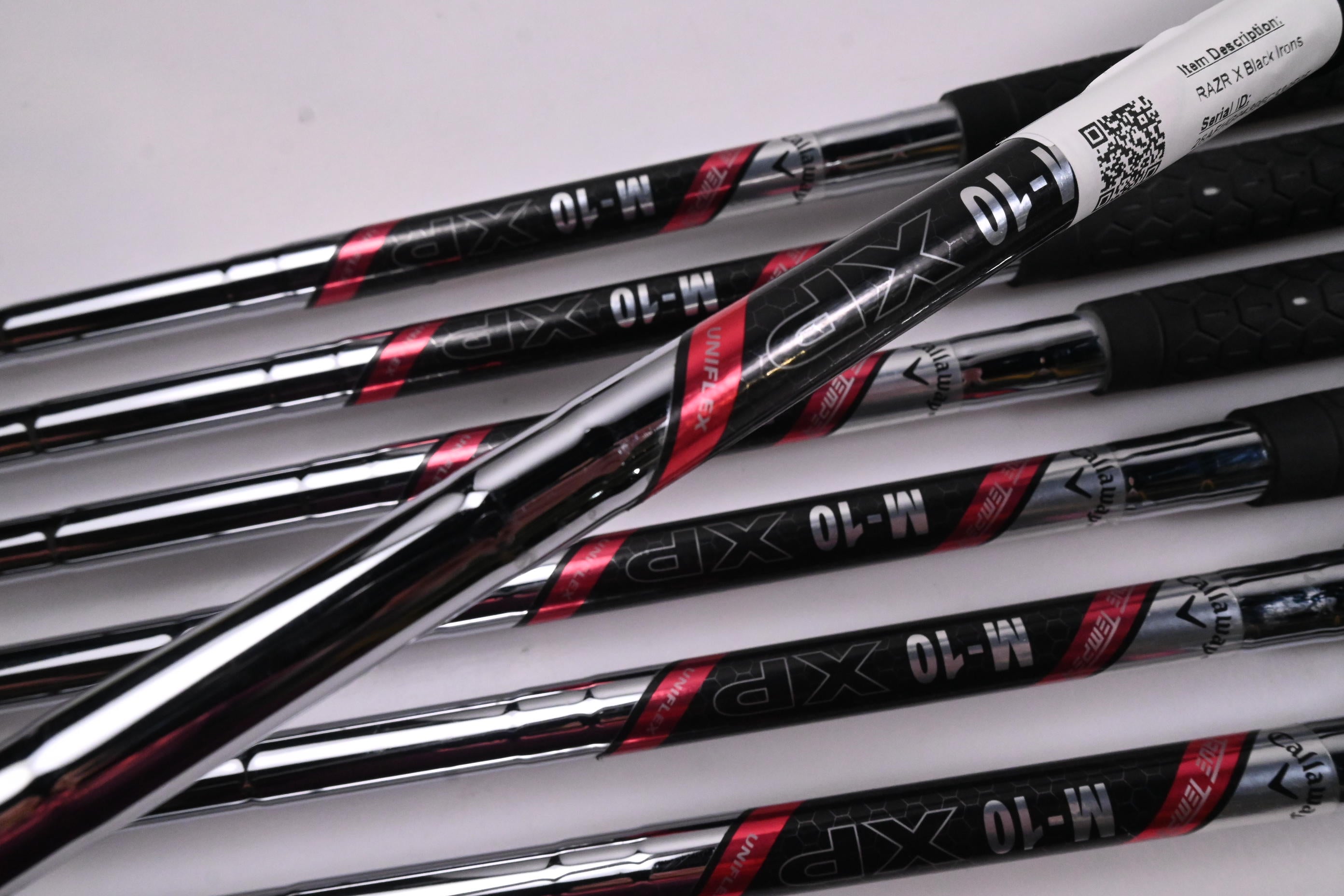 Callaway RAZR X Black Irons / 3-9i / UniFlex Memphis-10 Shafts