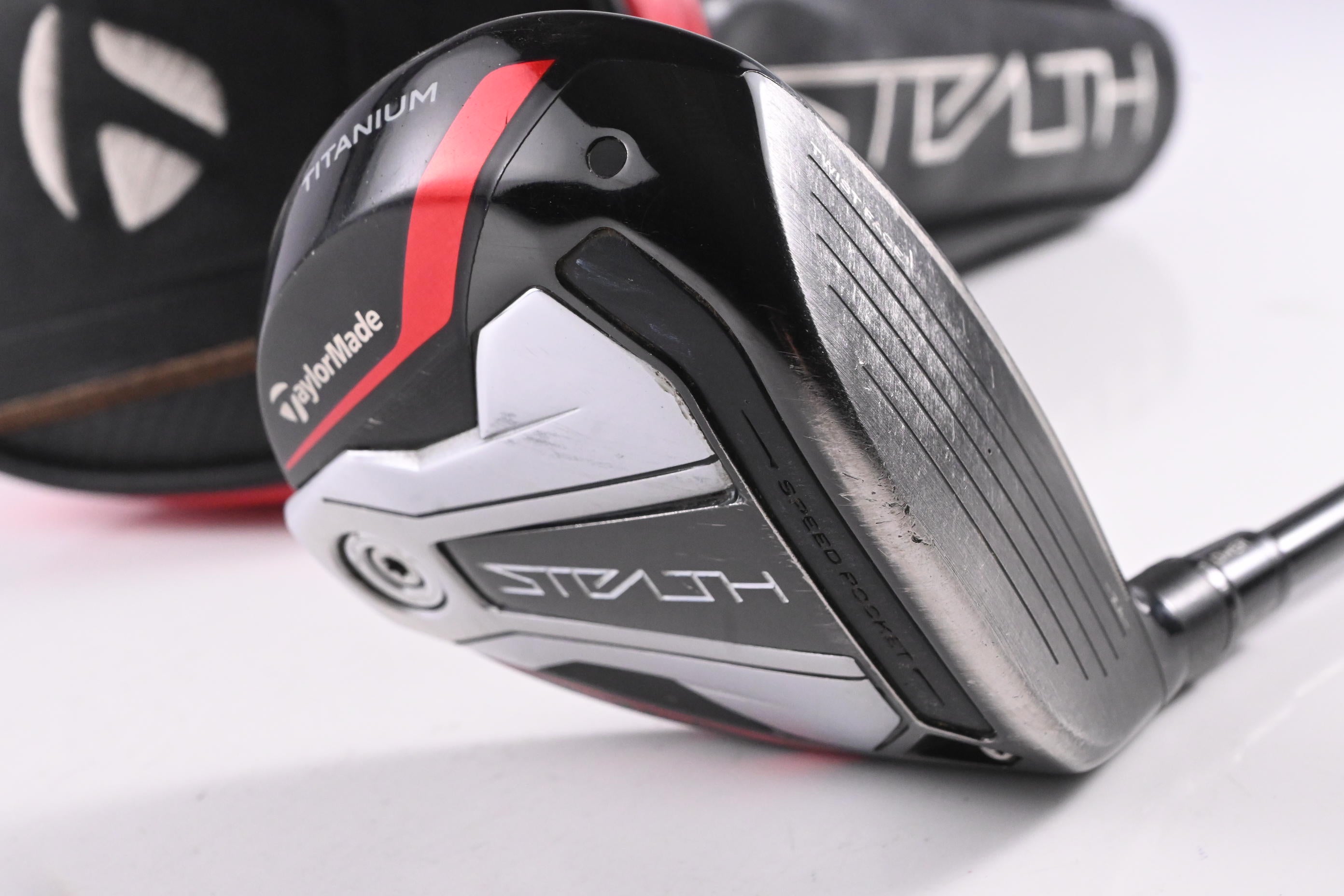 Taylormade Stealth Plus #3 Wood / 15 Degree / Stiff Flex HZRDUS Smoke Blue RDX
