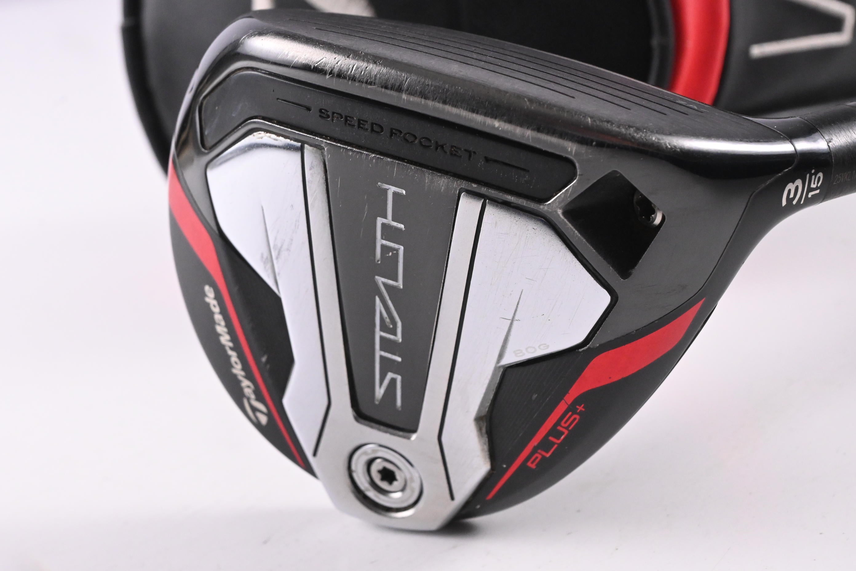 Taylormade Stealth Plus #3 Wood / 15 Degree / Stiff Flex HZRDUS Smoke Blue RDX