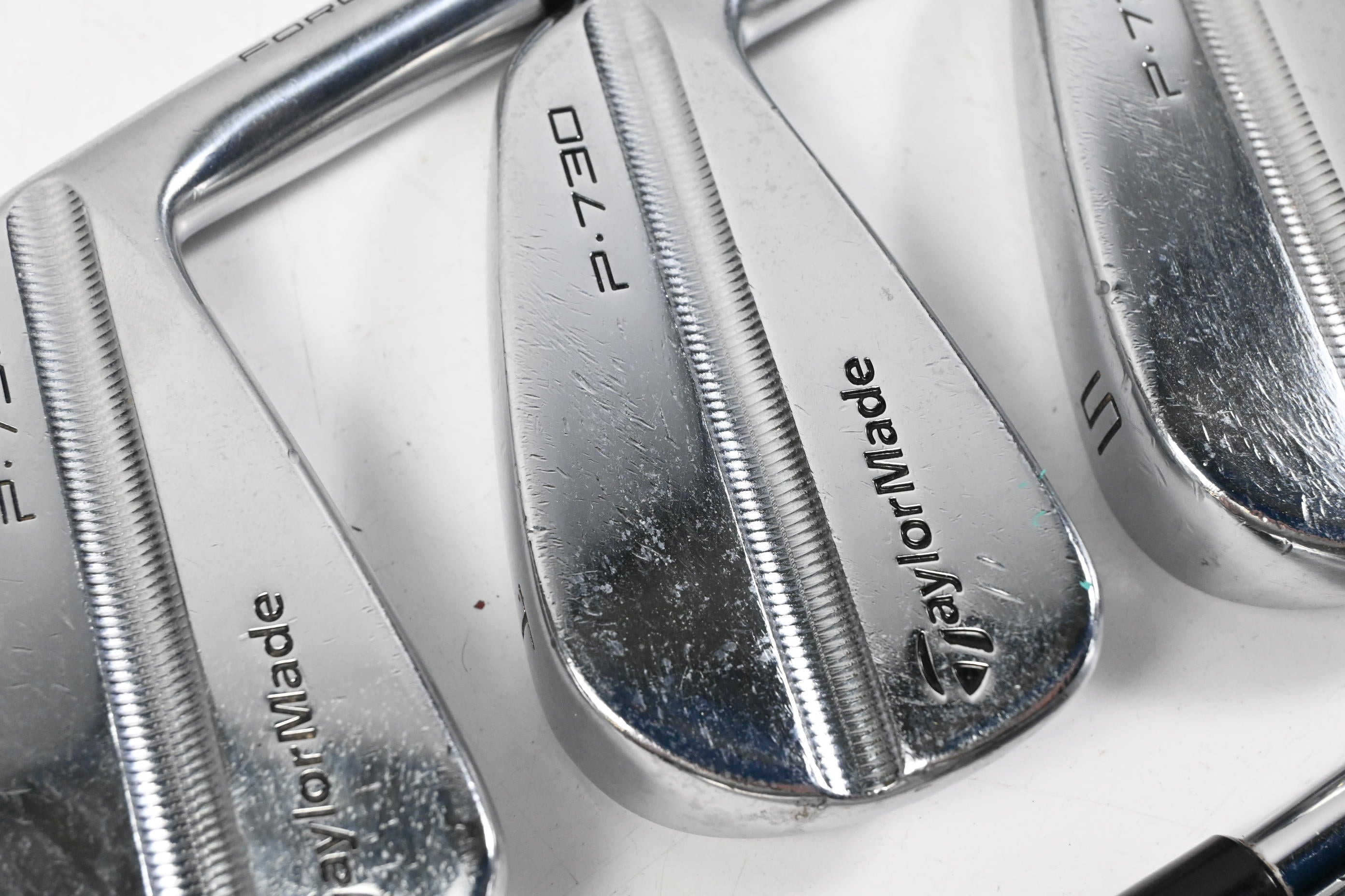 Taylormade P730 Irons / 3-PW / Stiff Flex KBS Tour Shafts