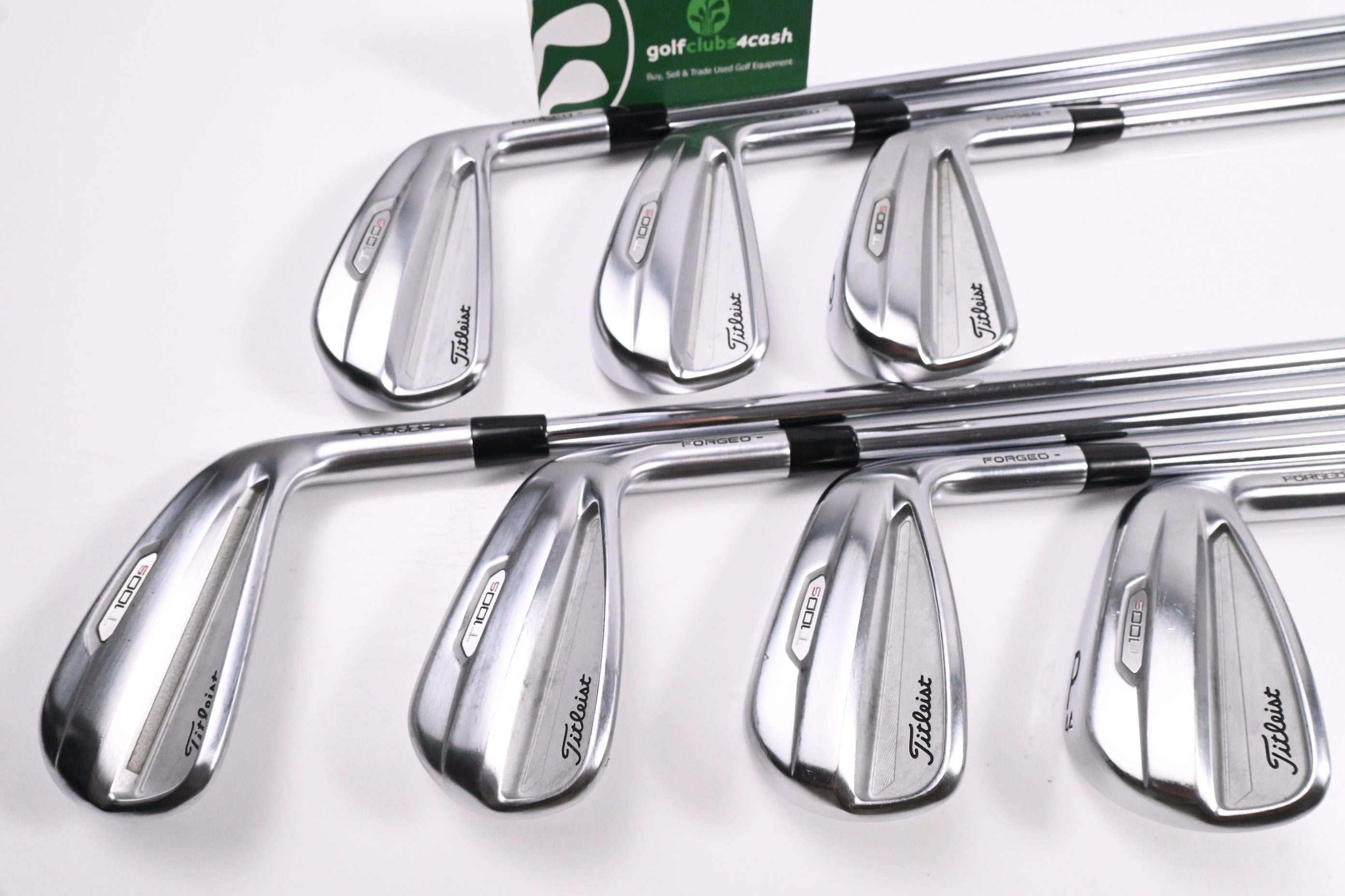 Titleist T100.S 2021 Irons / 4-PW / Stiff Flex N.S.PRO Modus3 Tour120 Shafts