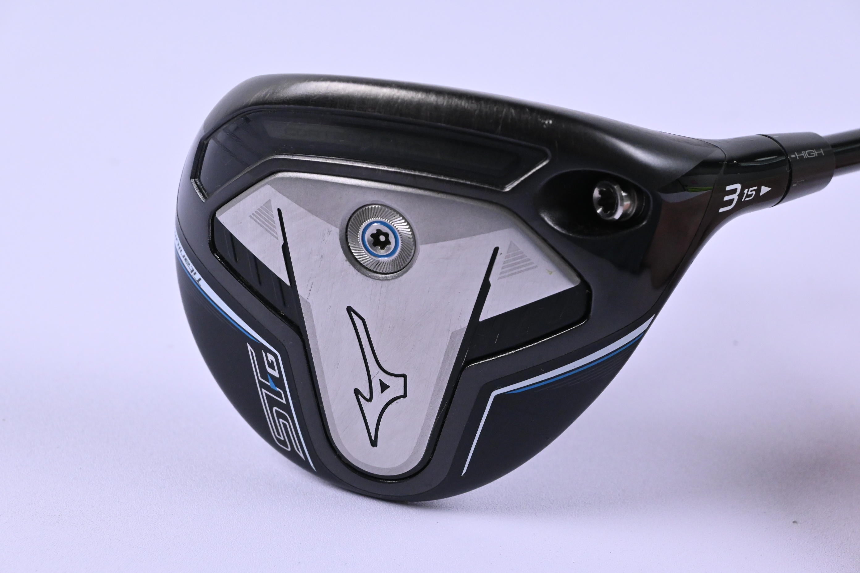 Mizuno ST-G Titanium #3 Wood / 15 Degree / Stiff Flex Tensei AV Raw Blue 75