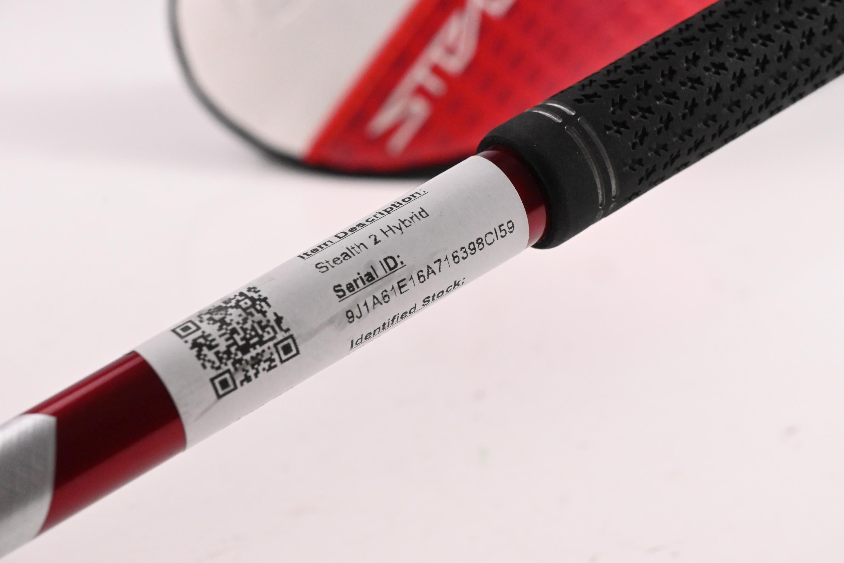 Taylormade Stealth 2 #3 Hybrid / 19 Degree / Regular Flex Ventus TR Red 6 Shaft