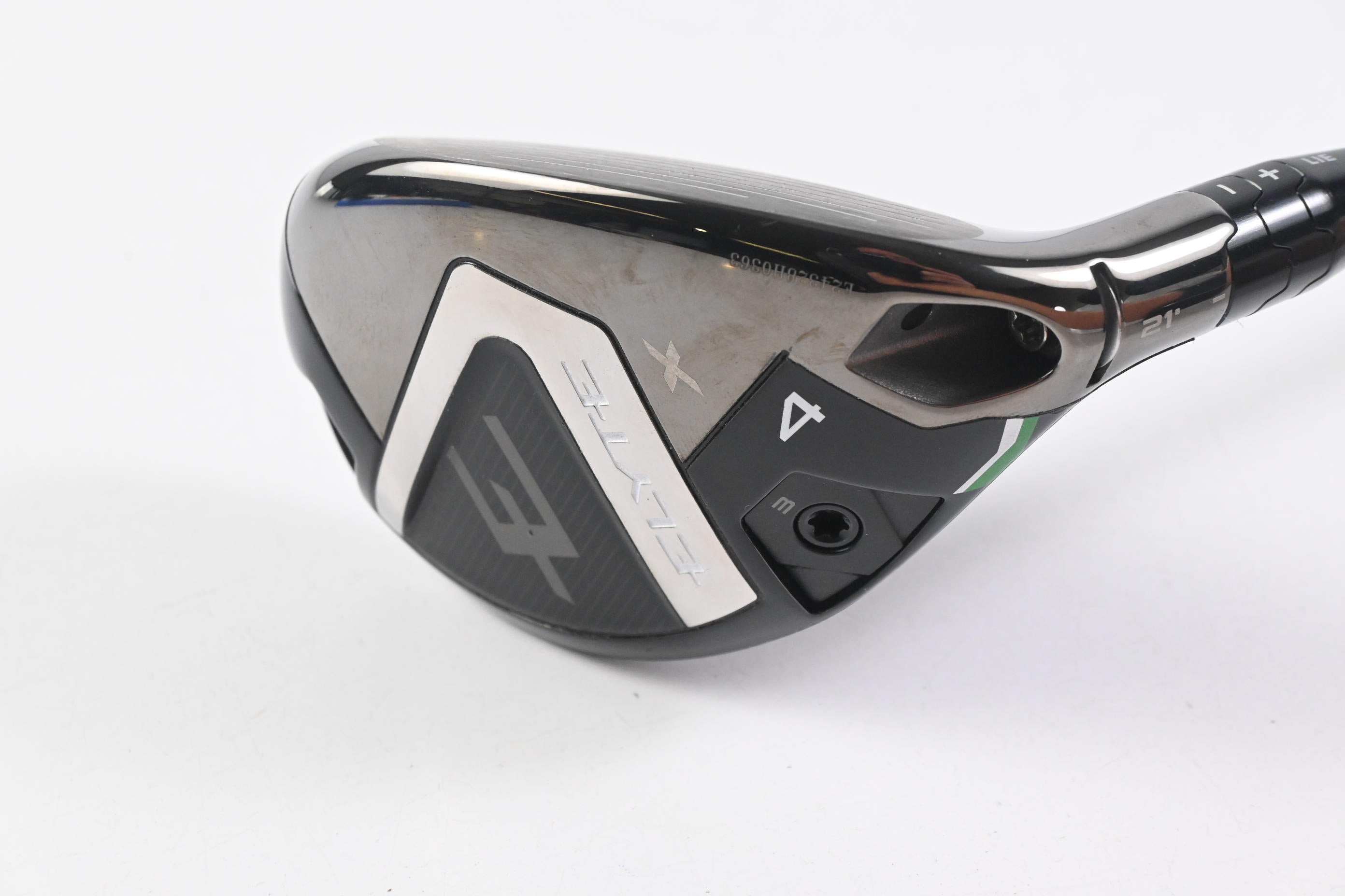 Callaway Elyte X #4 Hybrid / 21 Degree / Regular Flex Denali Charcoal 60 Shaft