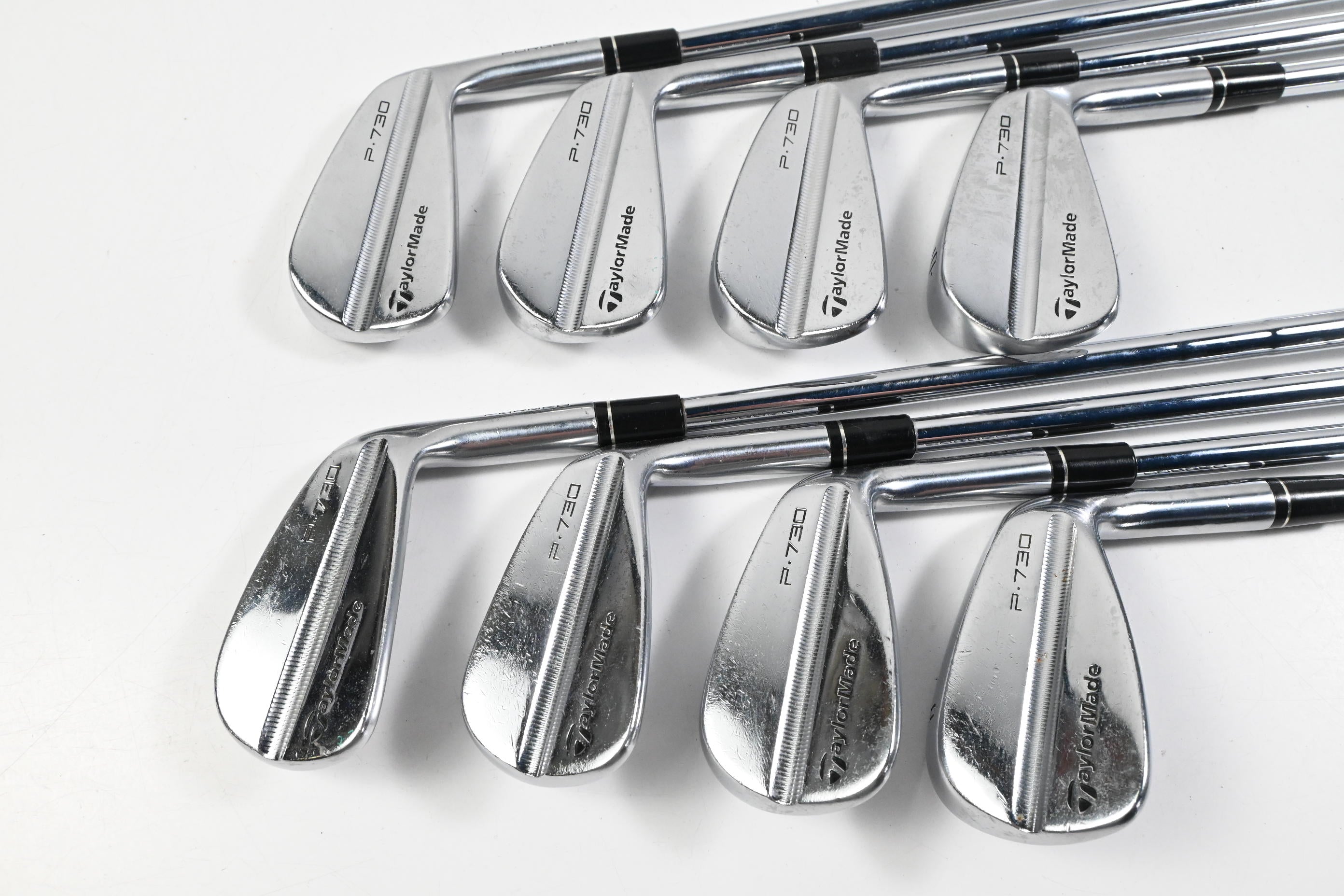 Taylormade P730 Irons / 3-PW / Stiff Flex KBS Tour Shafts