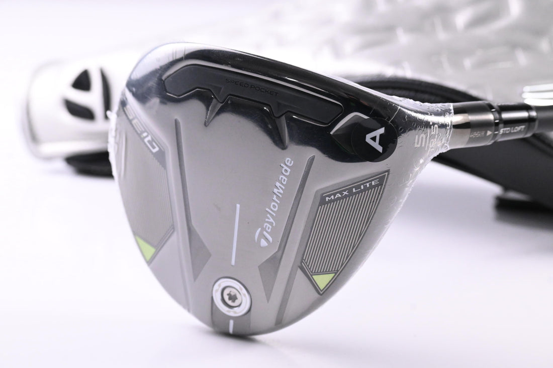 Taylormade Qi35 Max Lite #5 Wood / 18.5 Degree / Senior Flex Vanquish 4 Shaft
