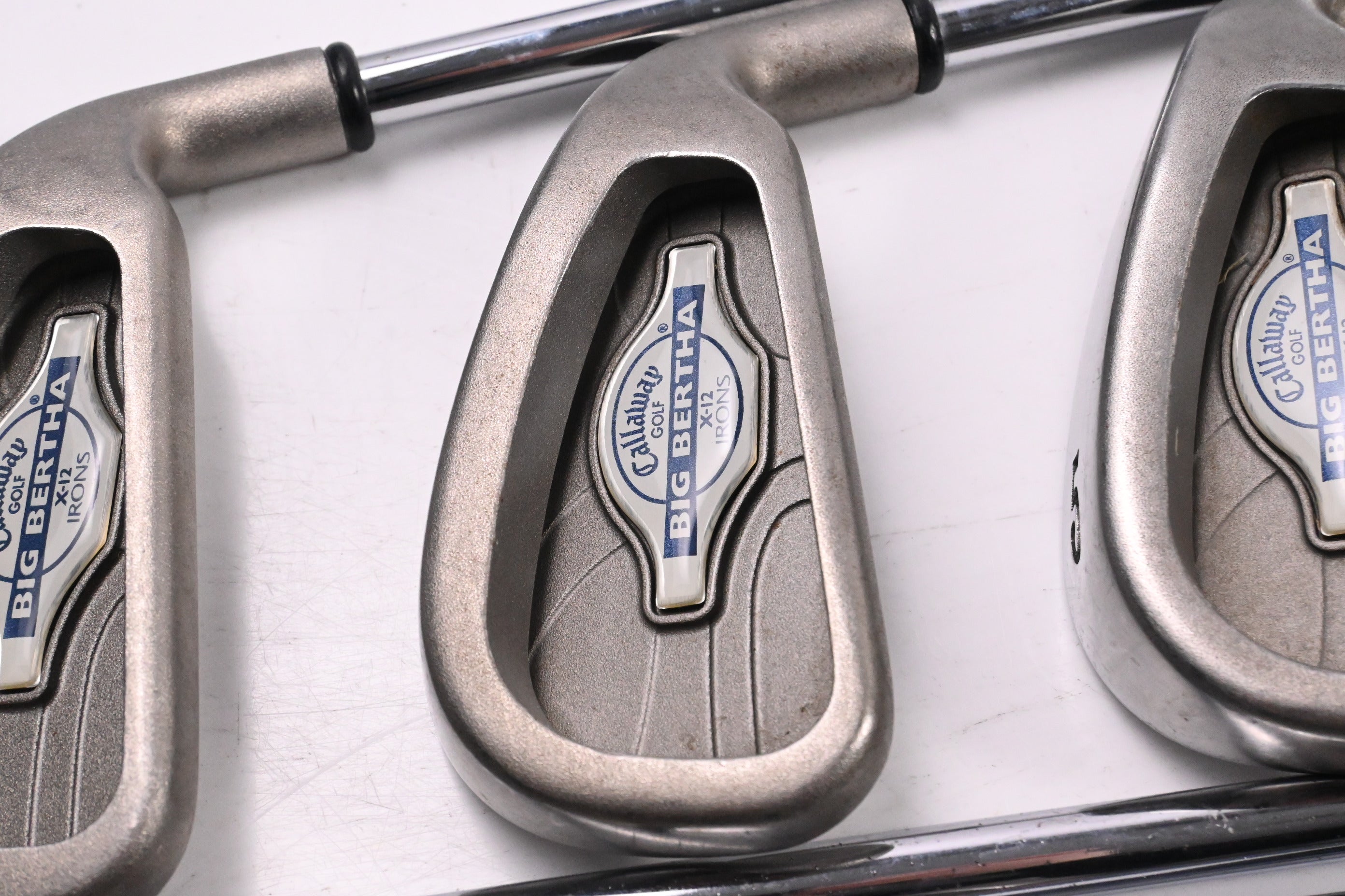 Callaway X-12 Irons / 3-PW+SW / Uniflex Callaway Memphis '98 "10" Shaft