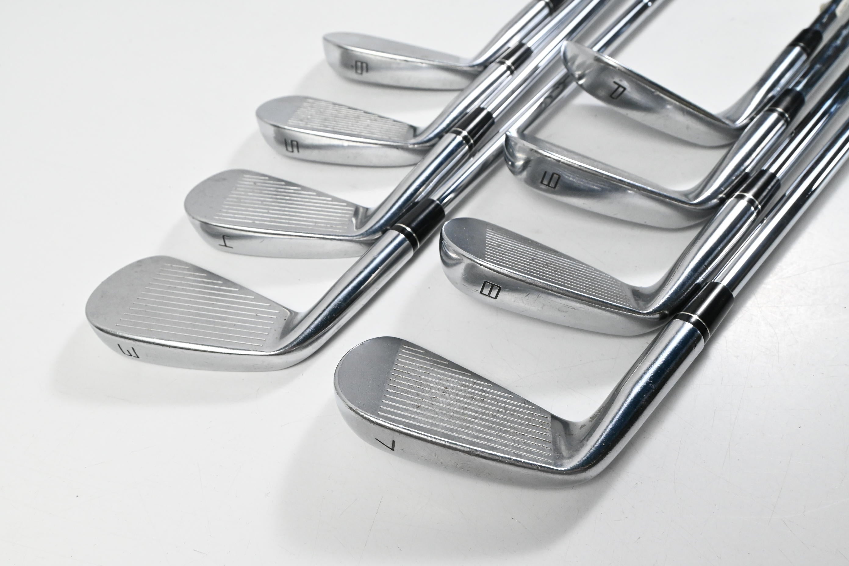 Taylormade P730 Irons / 3-PW / Stiff Flex KBS Tour Shafts