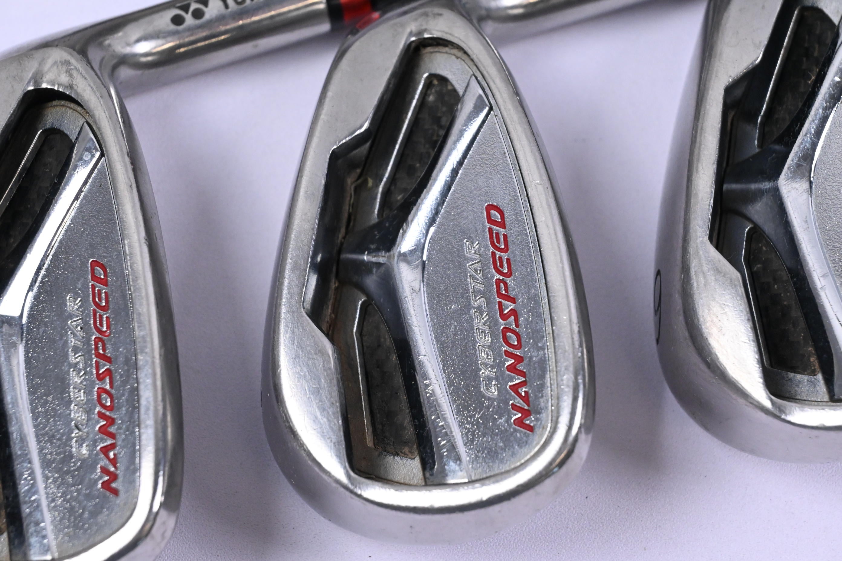Yonex Nanospeed i Irons / 4-PW / Senior Flex Yonex Nanospeed 70 Shafts
