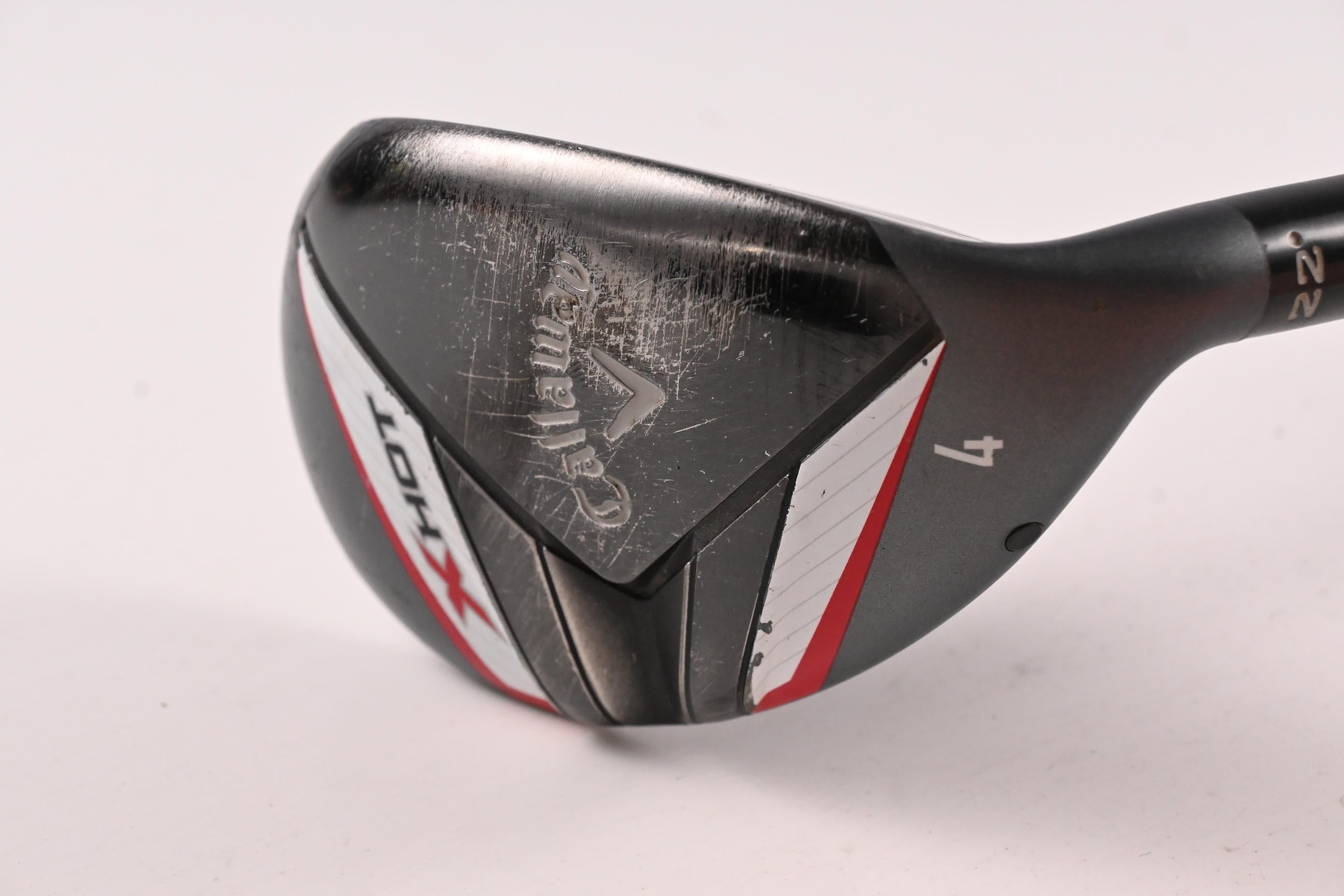 Callaway X Hot #4 Hybrid / 22 Degree / Stiff Flex Callaway XHot 70 Shaft