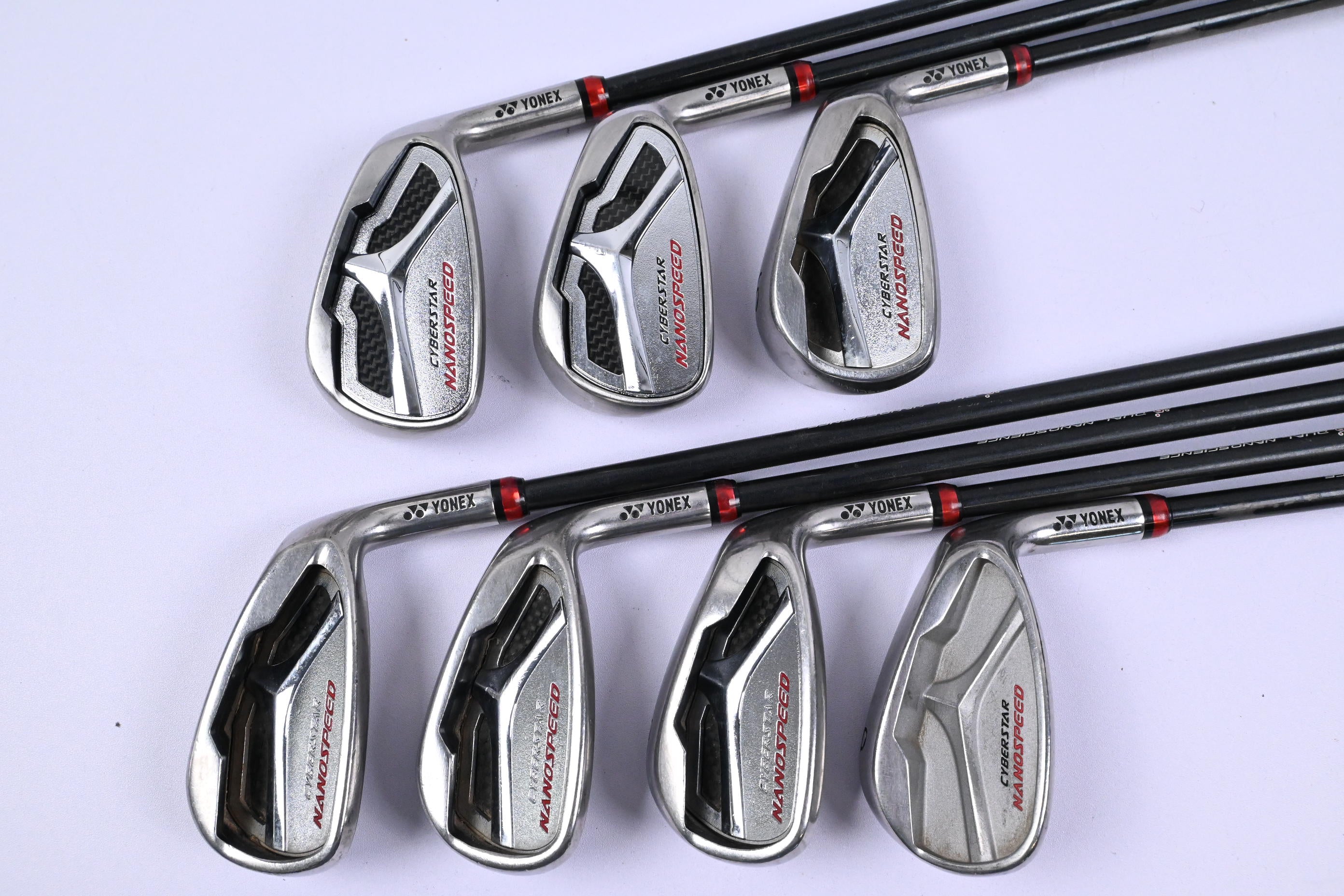 Yonex Nanospeed i Irons / 4-PW / Senior Flex Yonex Nanospeed 70 Shafts