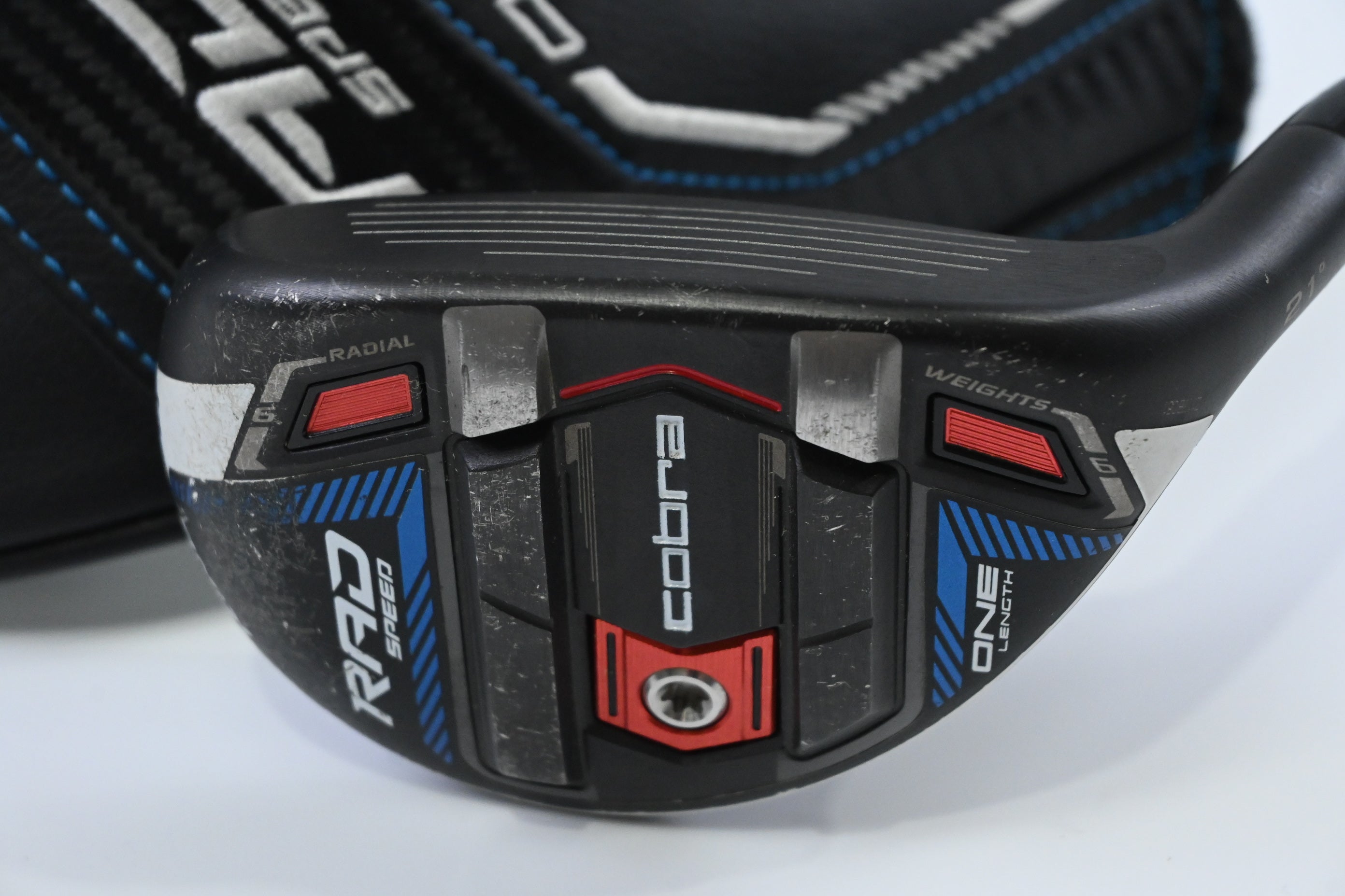 Cobra King Radspeed One Length #4 Hybrid / 21 Degree / Regular Flex UST Recoil