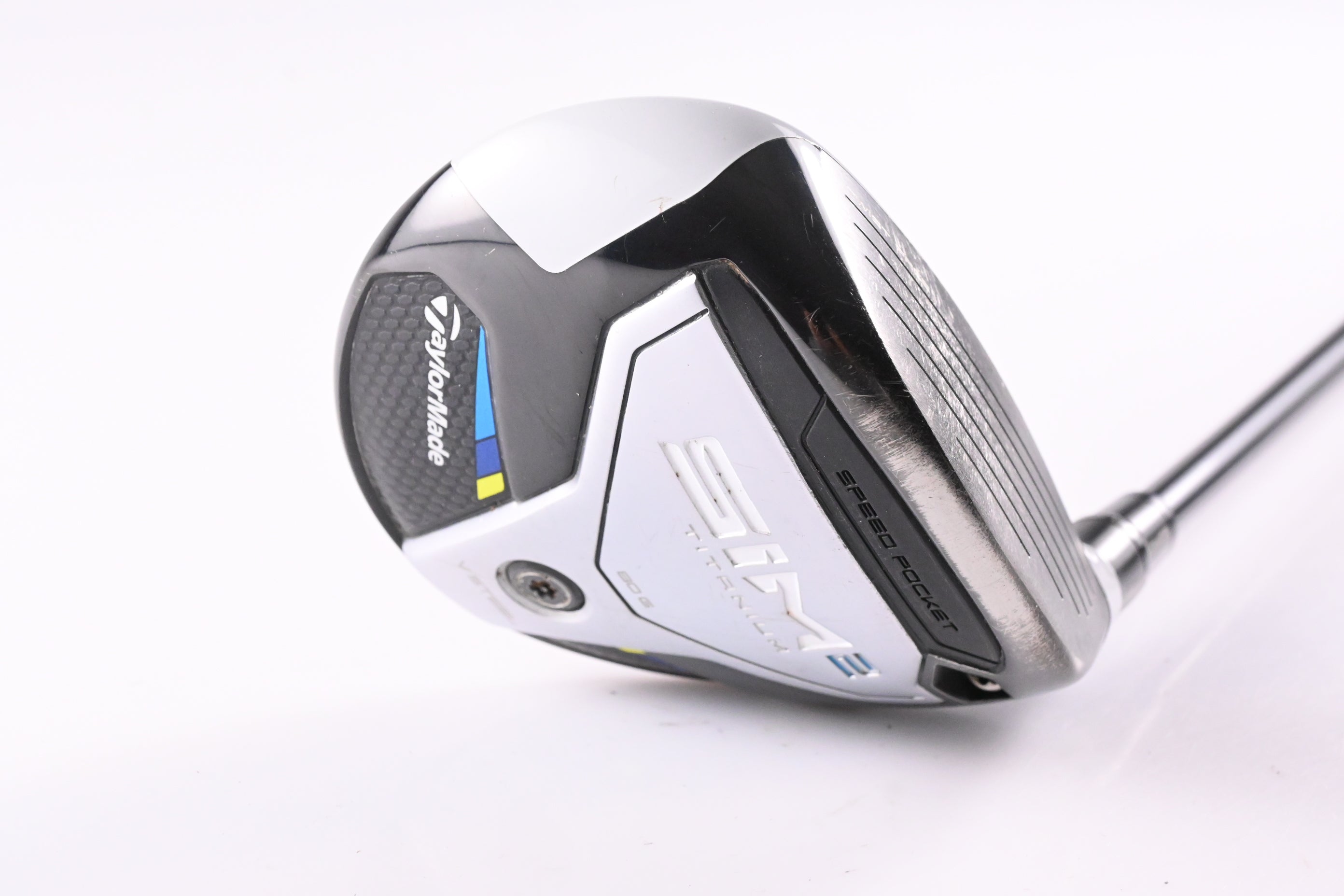 Taylormade SIM2 Ti #3 Wood / 15 Degree / Stiff Flex Tensei AV Blue 65 Shaft