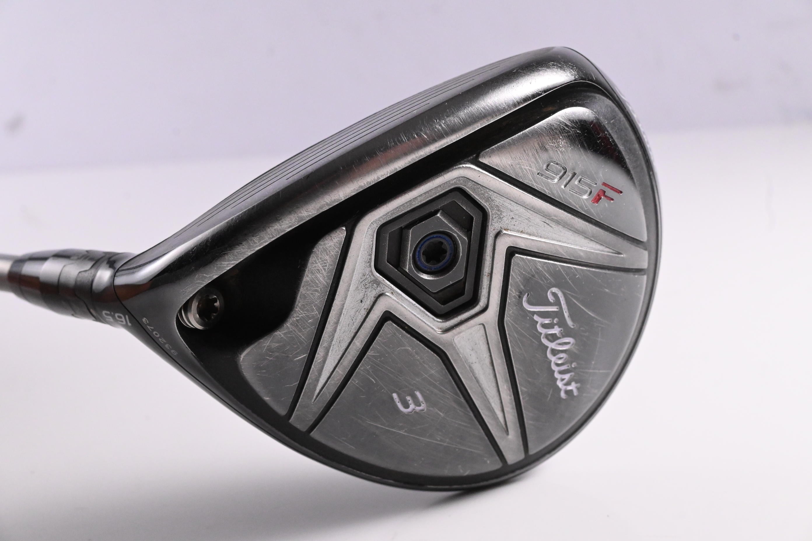 Left Hand Titleist 915 F #3 Wood / 16.5 Degree / Lite Flex Diamana Red M+ 60