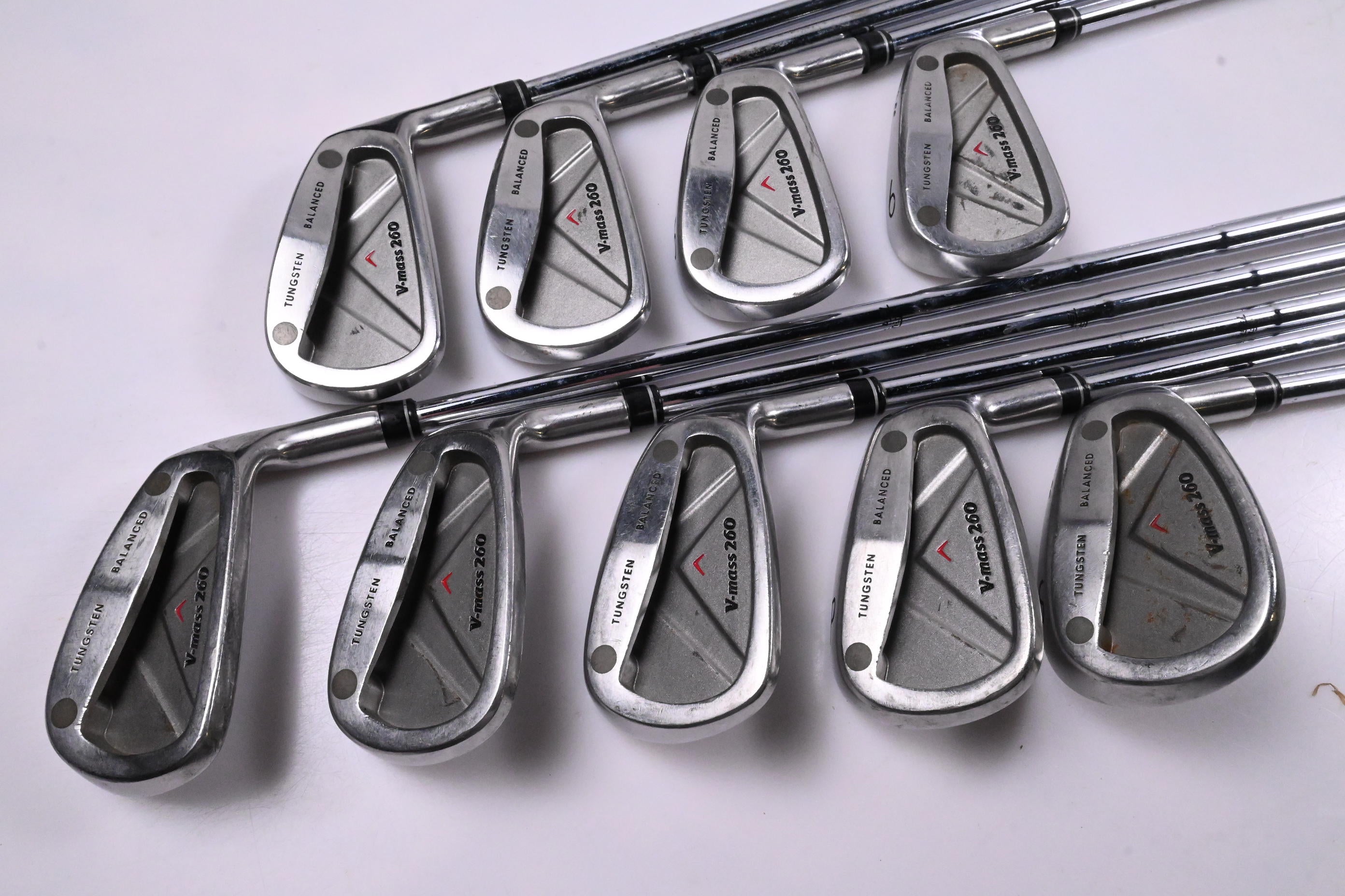 Yonex V-Mass 260 Irons / 3-PW+SW / Uniflex Yonex V-Mass Shafts