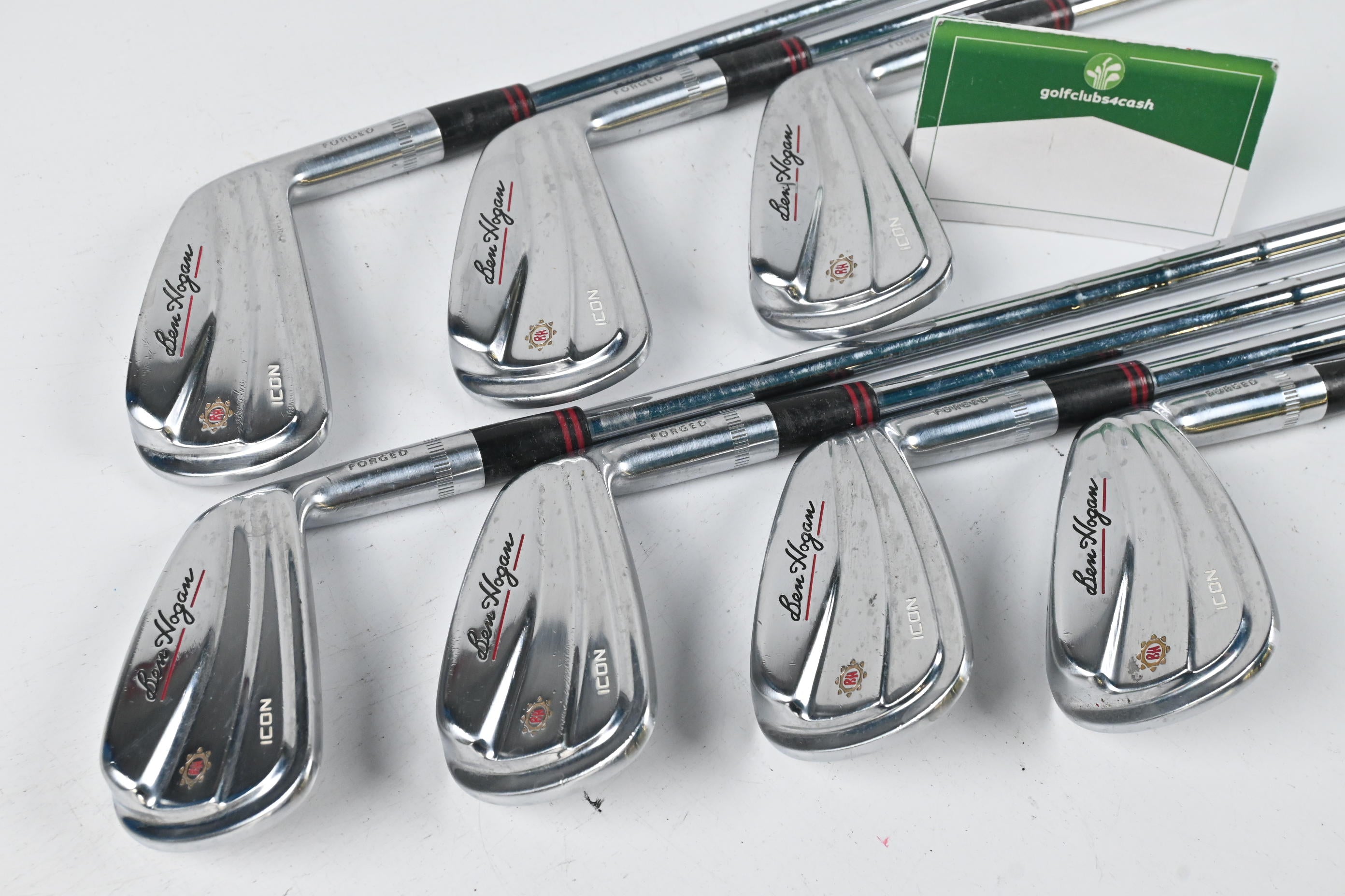 Ben Hogan Icon Irons / 4-PW / Stiff Flex KBS Tour 120 Shafts