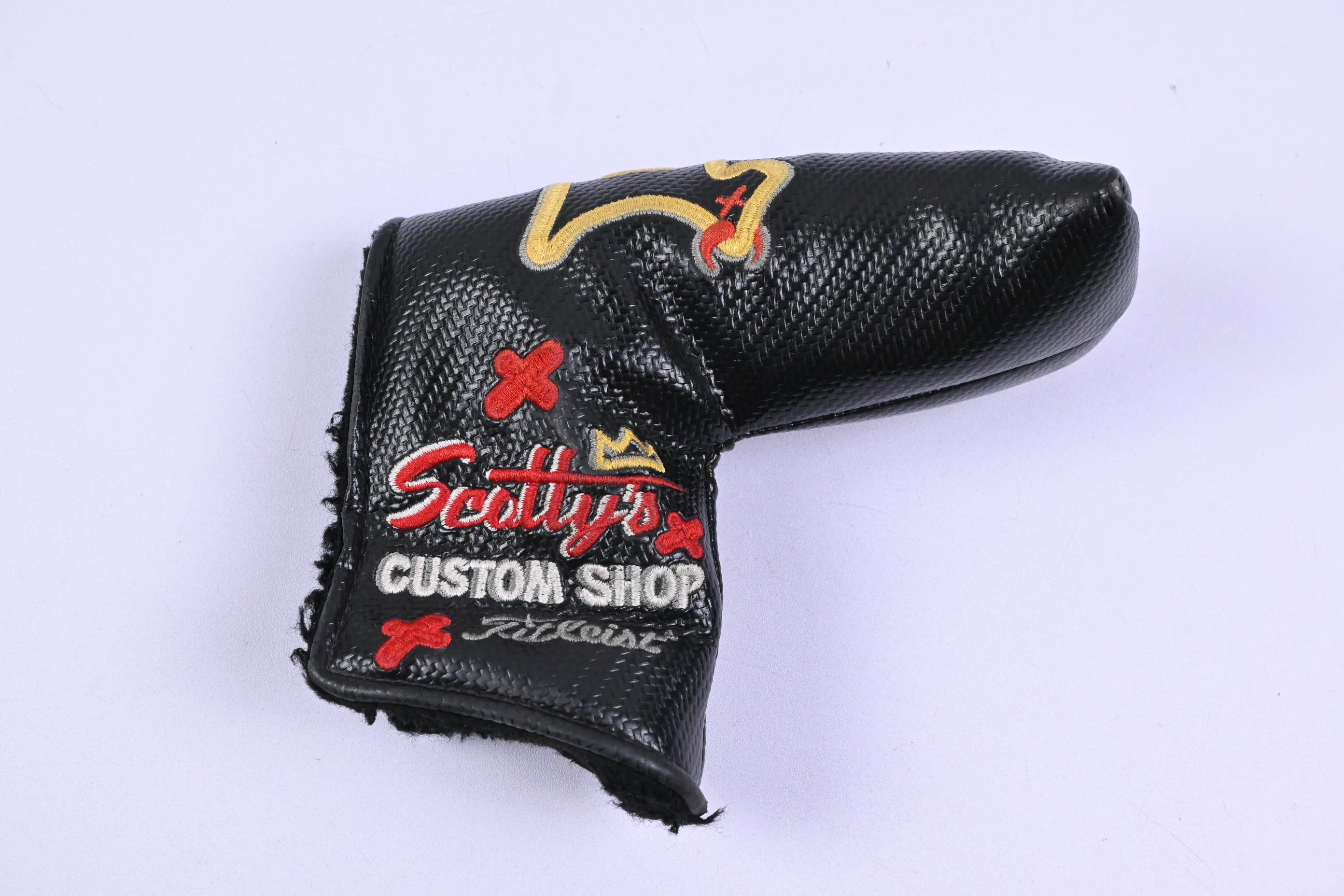 Scotty's Custom Shop Since 1962 Junk Yard Dog Putter Headcover / Blade / Black