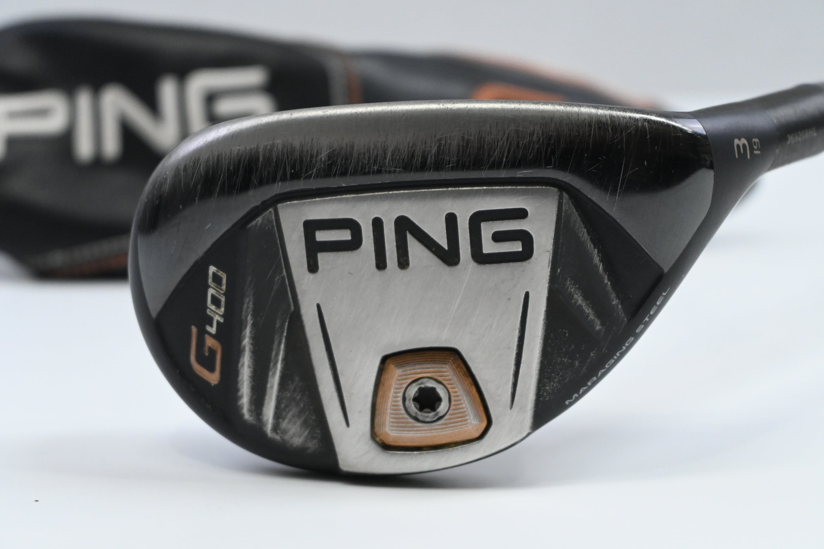 Ping G400 #3 Hybrid / 19 Degree / Regular Flex Ping Alta CB 70 Shaft