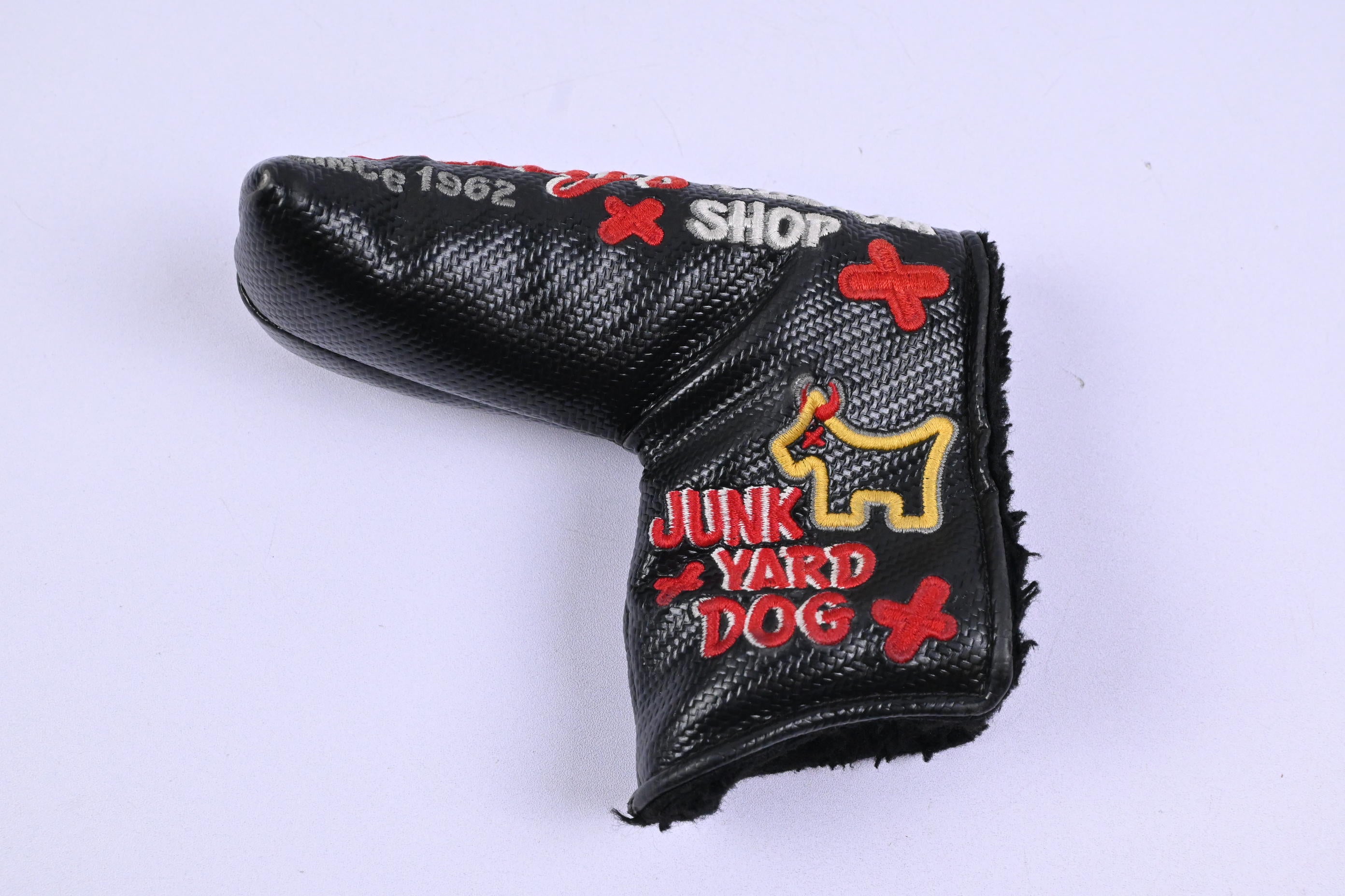 Scotty's Custom Shop Since 1962 Junk Yard Dog Putter Headcover / Blade / Black