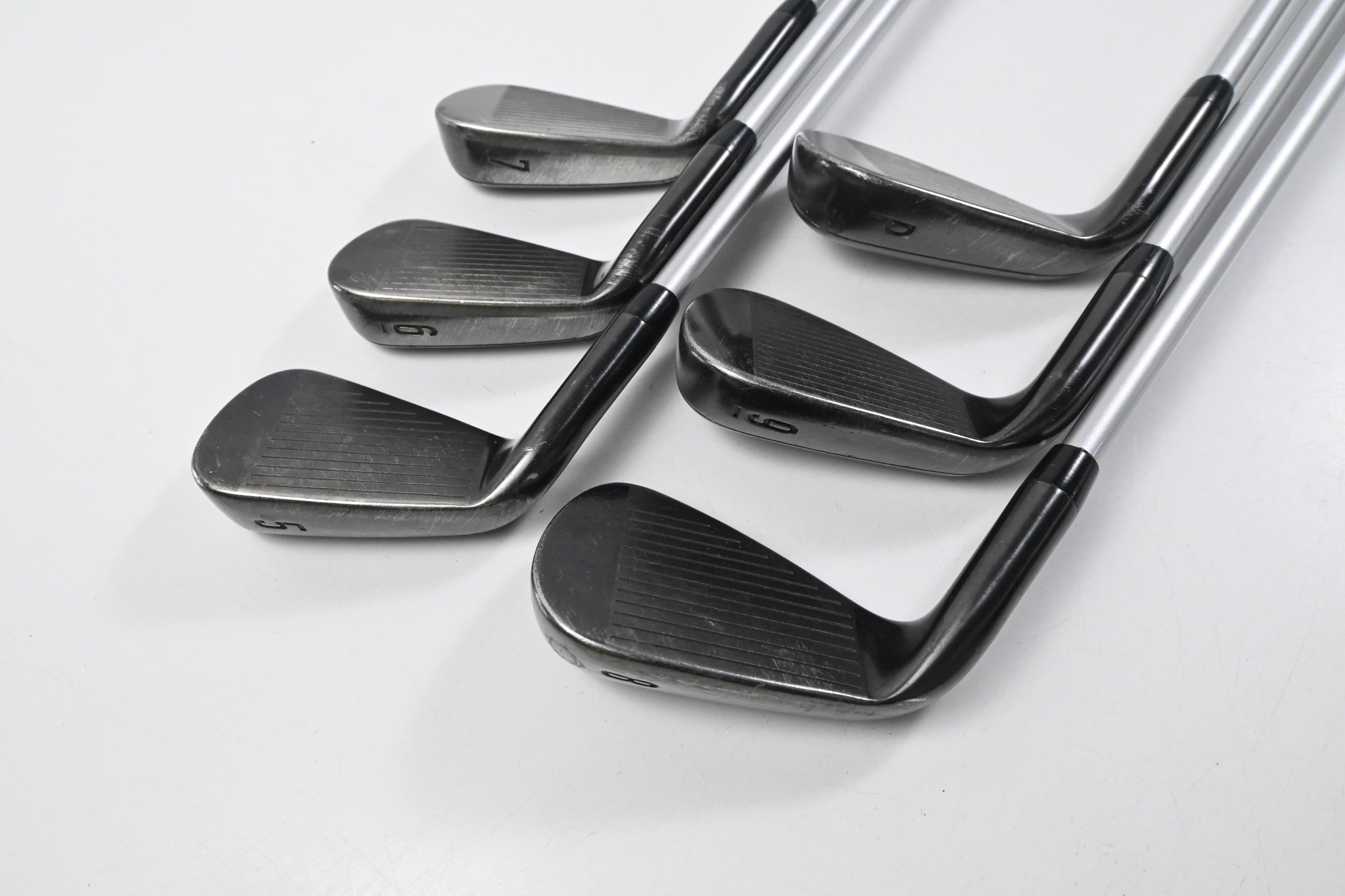 Ladies Callaway RAZR X Black Irons / 5-PW / Ladies X Hot 50 Shafts