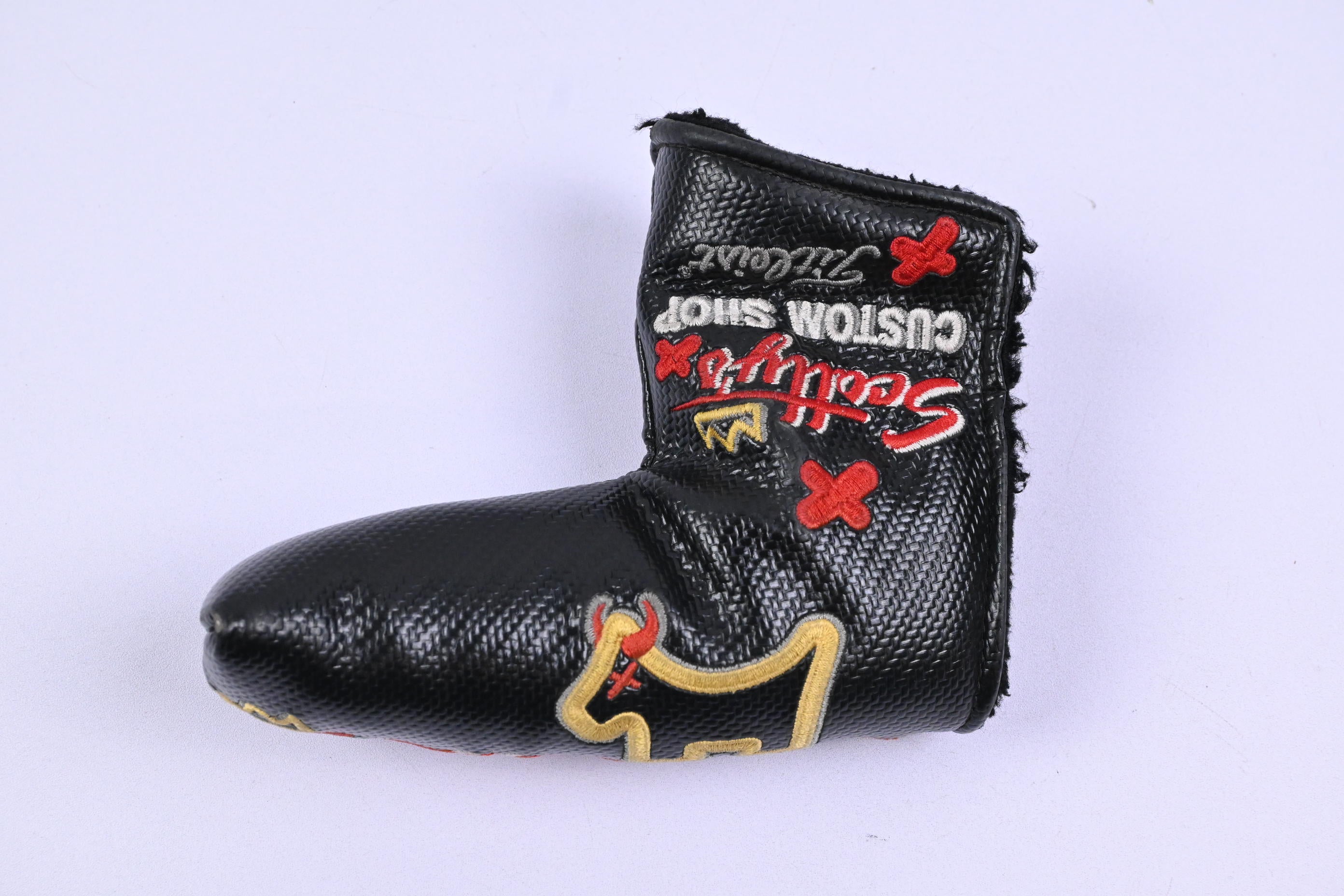 Scotty's Custom Shop Since 1962 Junk Yard Dog Putter Headcover / Blade / Black