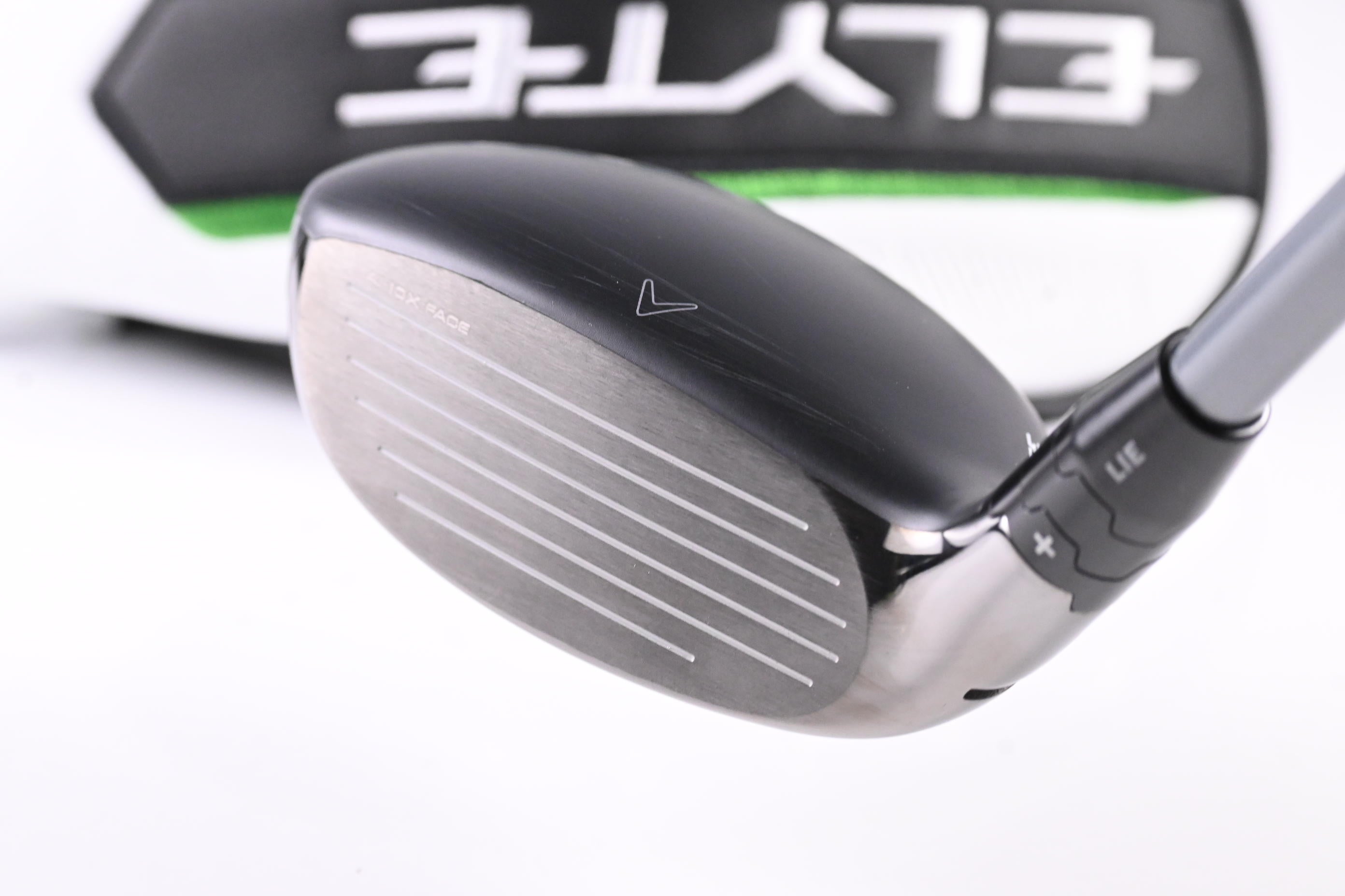 Callaway Elyte #4 Hybrid / 22 Degree / Regular Flex Denali Charcaol 60 Shaft
