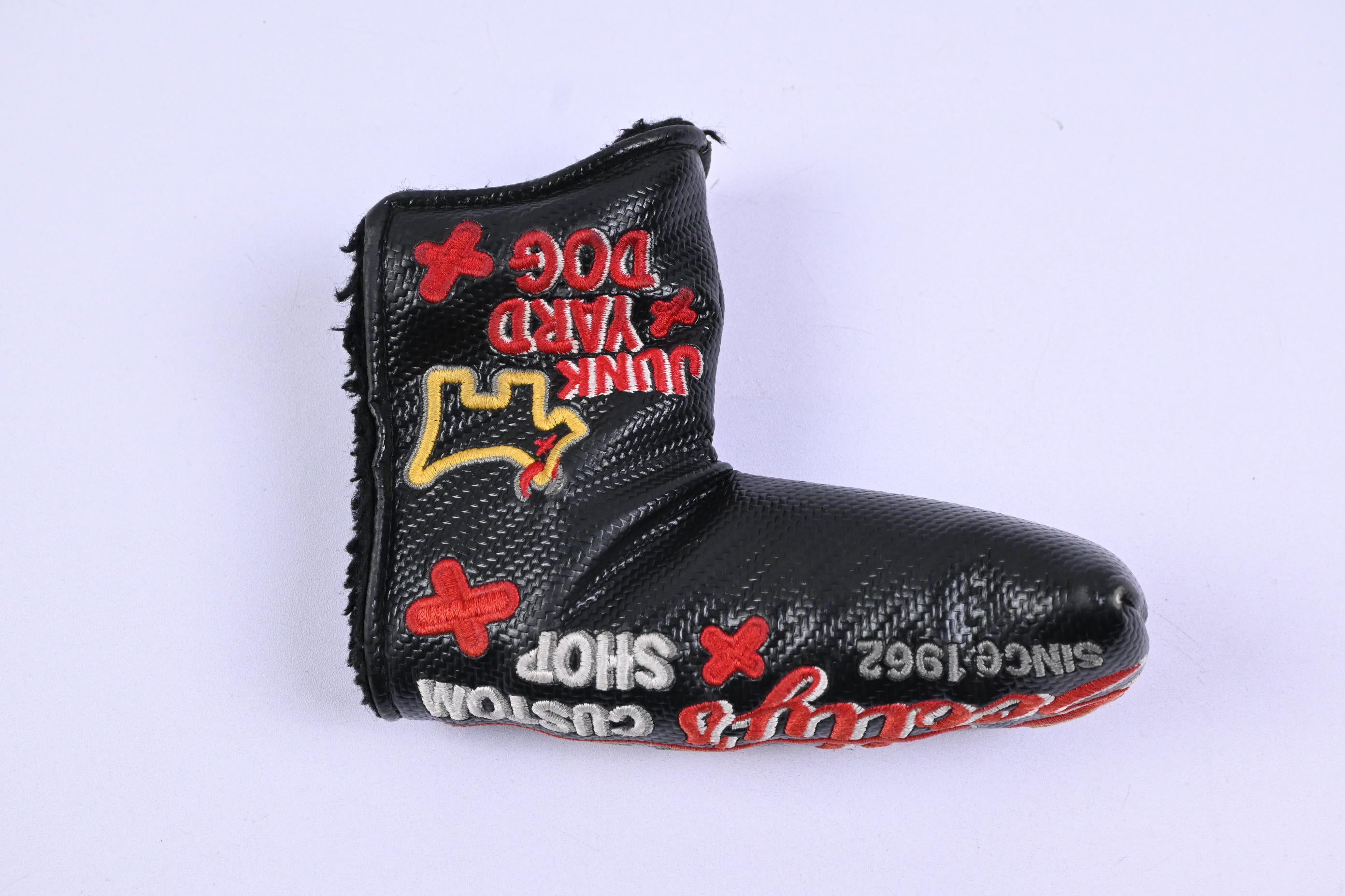 Scotty's Custom Shop Since 1962 Junk Yard Dog Putter Headcover / Blade / Black