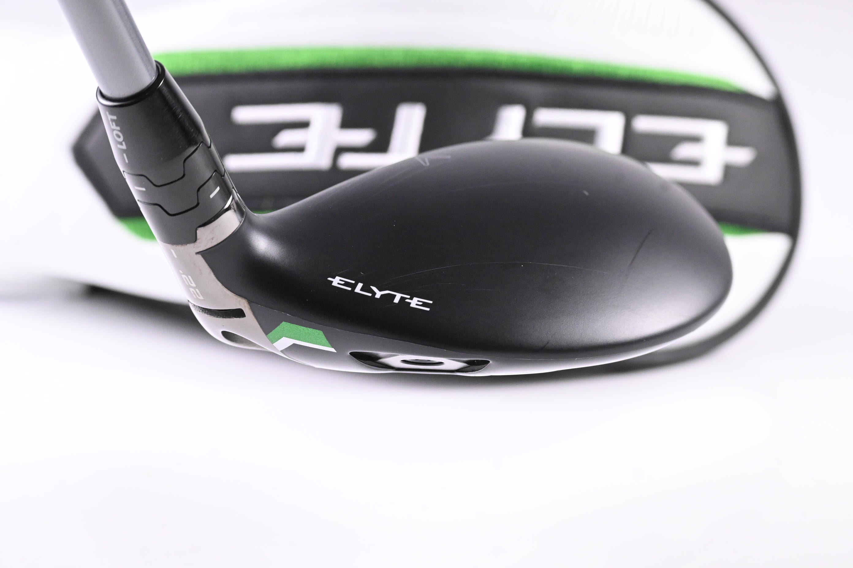 Callaway Elyte #4 Hybrid / 22 Degree / Regular Flex Denali Charcaol 60 Shaft
