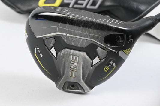 Ping G430 SFT #3 Wood / 16 Degree / Stiff Flex Ping Alta CB Black 65 Shaft