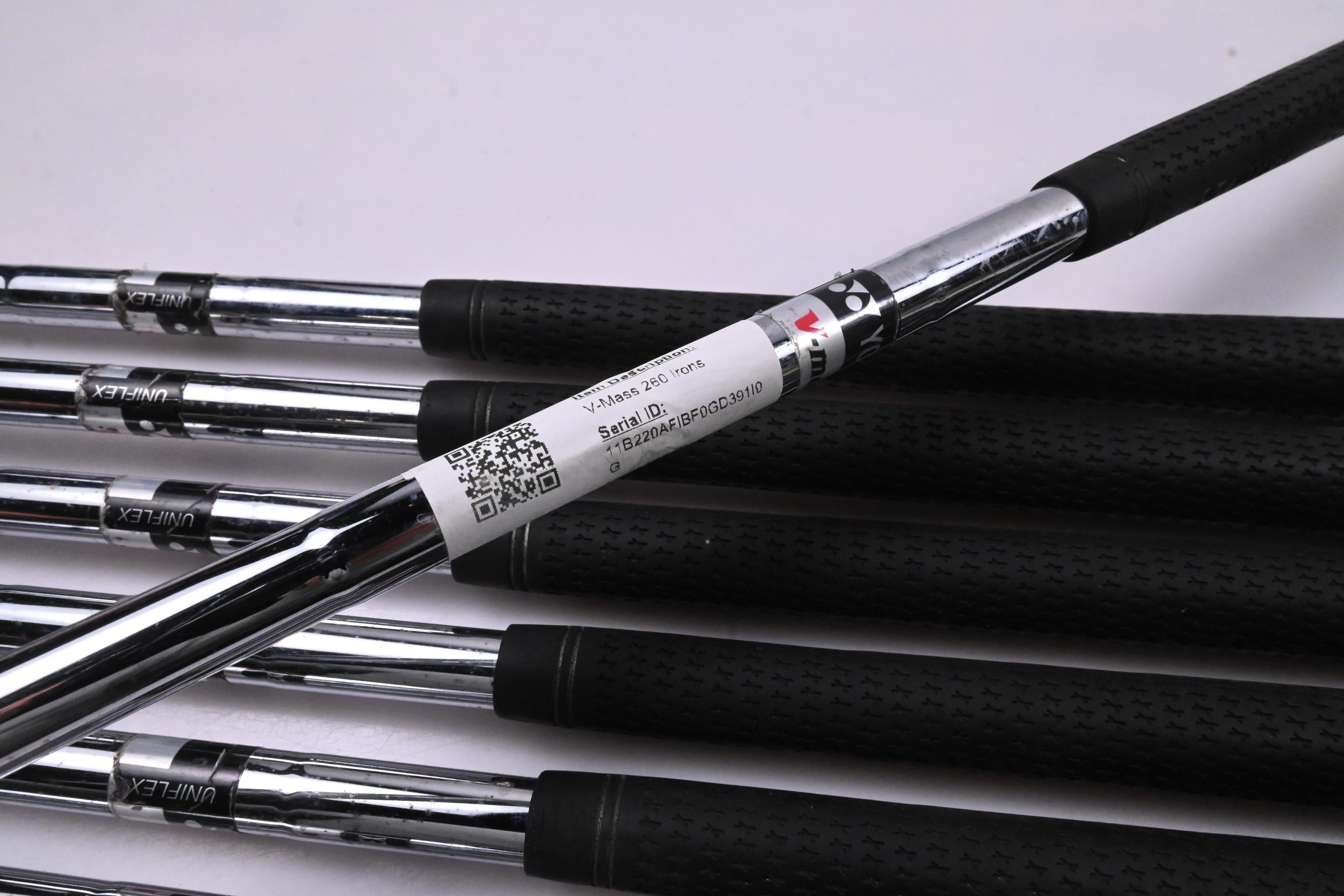 Yonex V-Mass 260 Irons / 3-PW+SW / Uniflex Yonex V-Mass Shafts