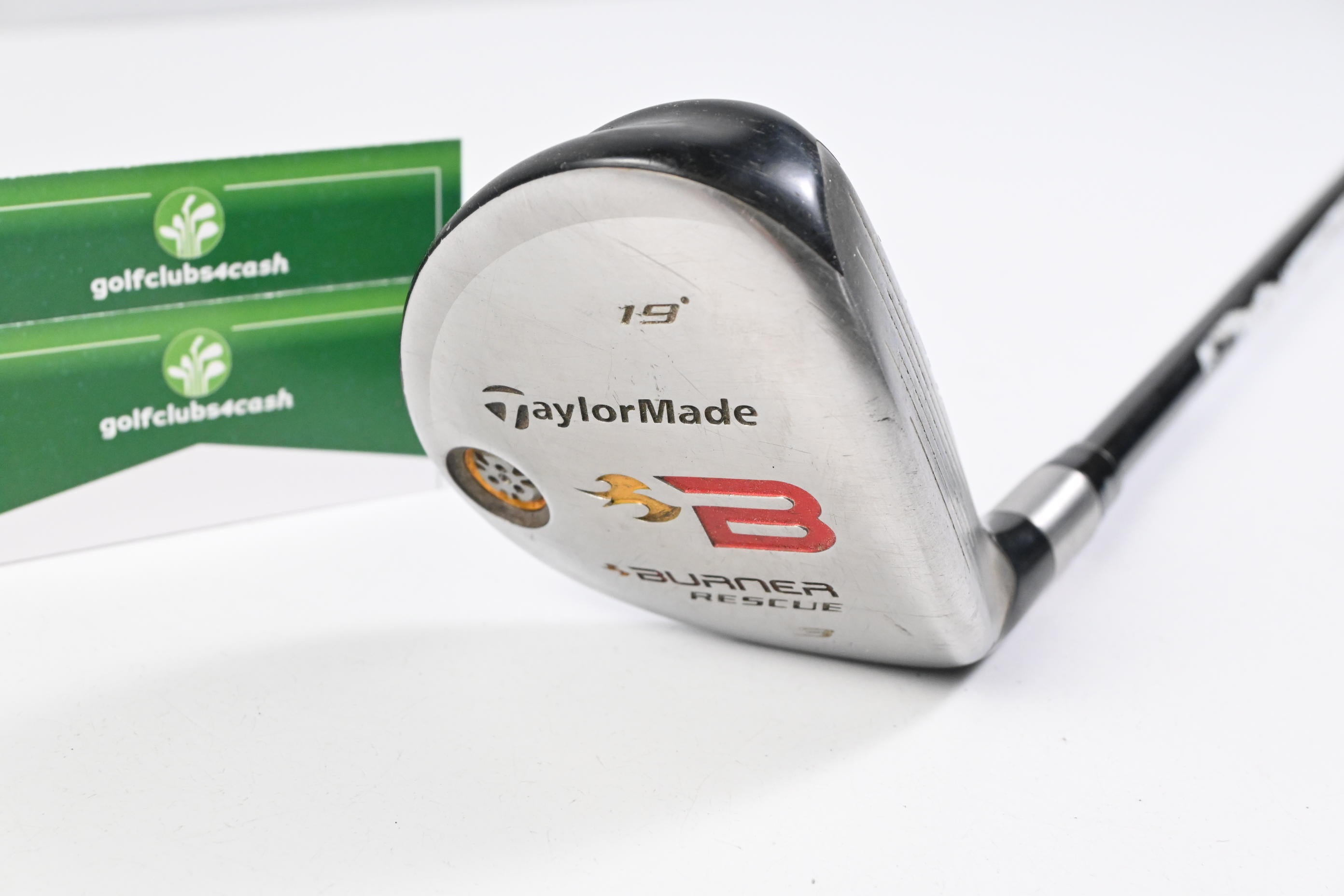 Taylormade Burner 2008 #3 Hybrid / 19 Degree / Regular Flex REAX 60 Shaft