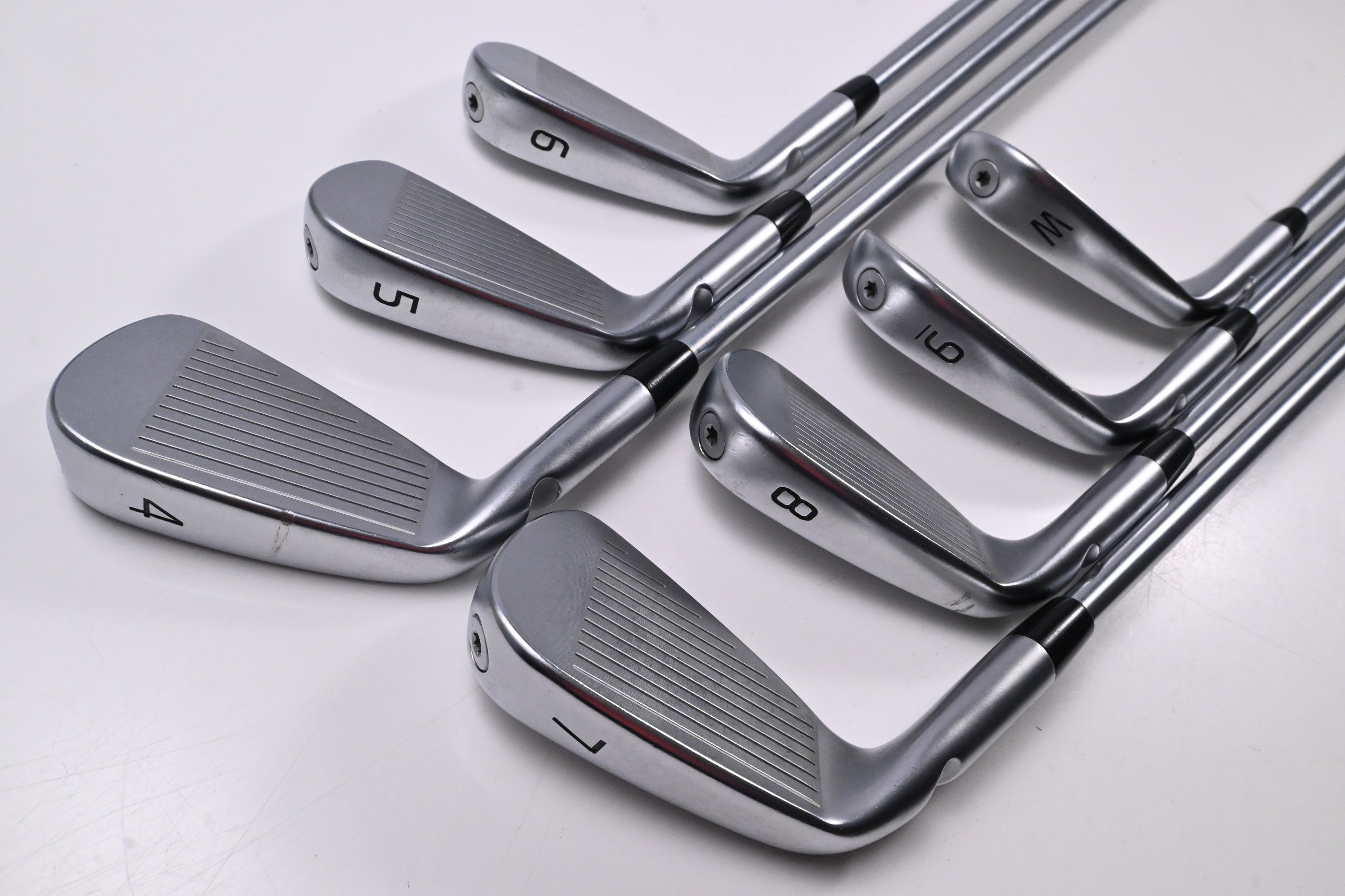 Ping Blueprint S Irons / 4-PW / Red Dot / X-Flex Project X LZ 125 Shafts