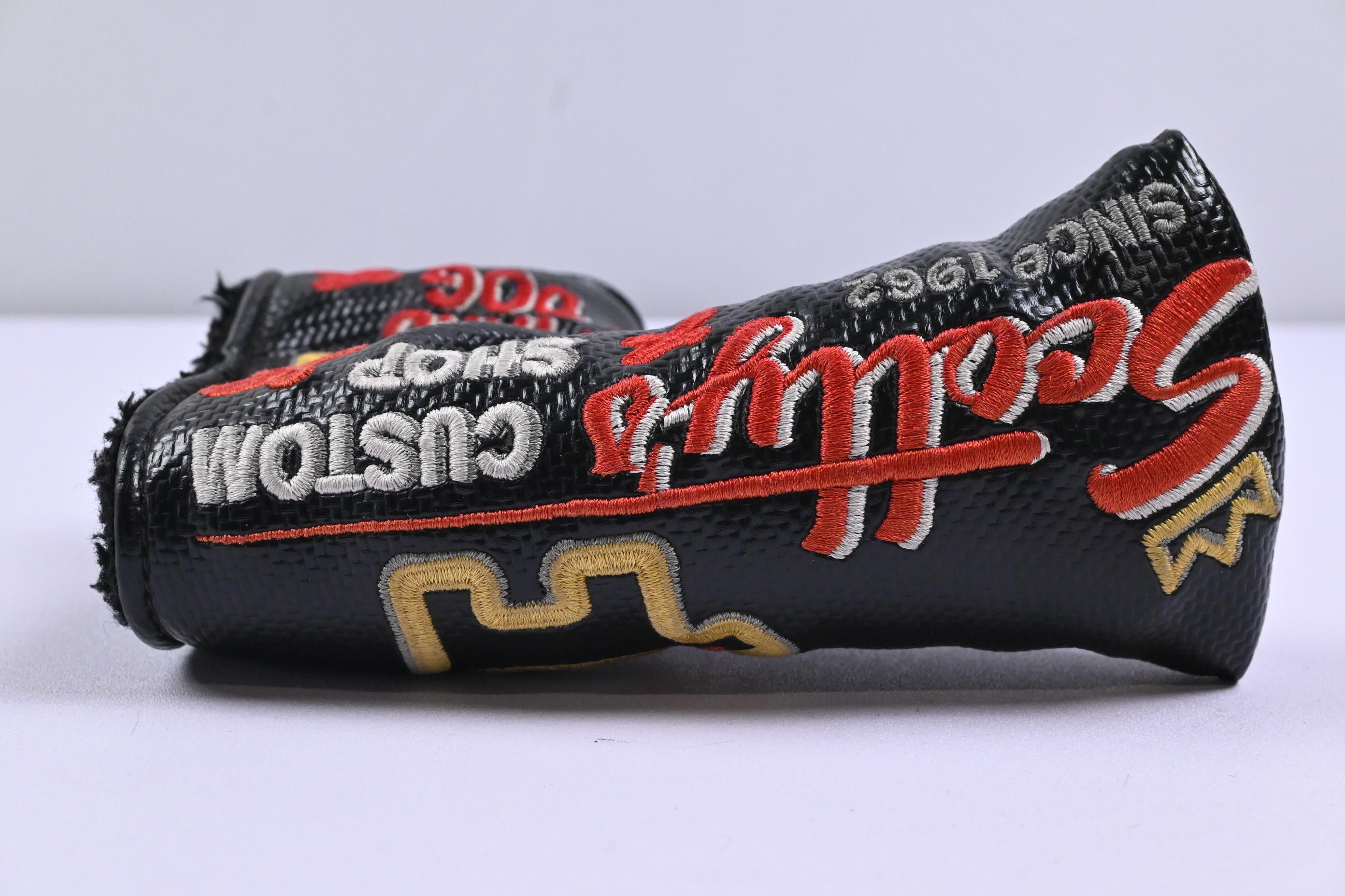 Scotty's Custom Shop Since 1962 Junk Yard Dog Putter Headcover / Blade / Black