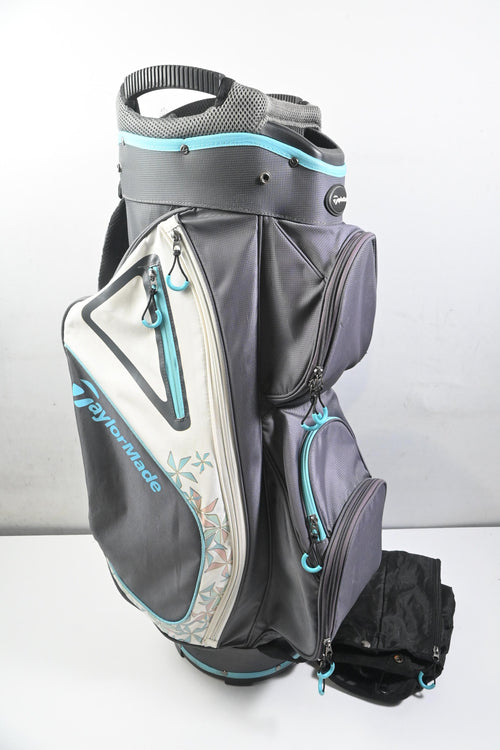 TaylorMade Cart Bag / 15-Way Divider / Grey, Blue