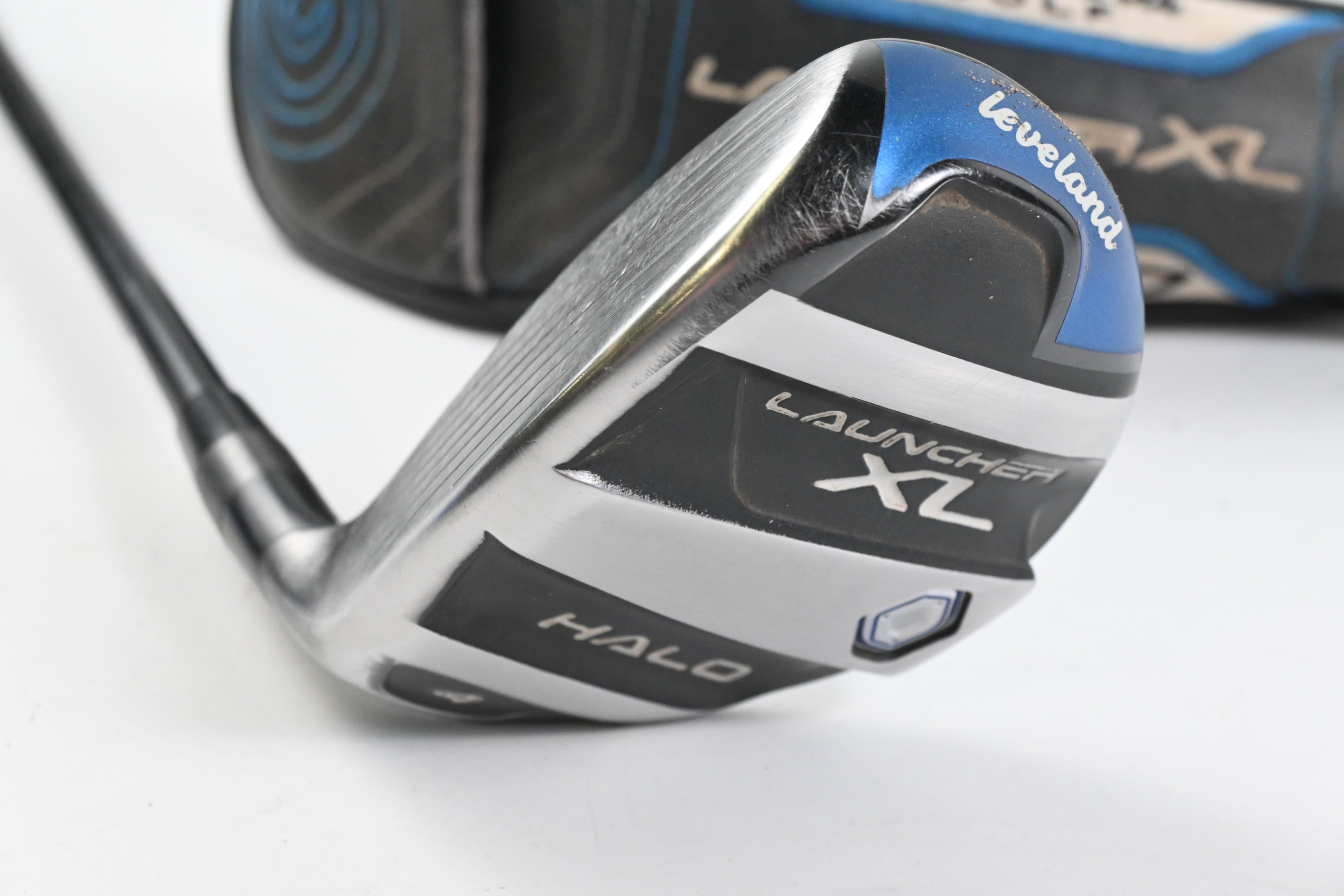 Left Hand Cleveland Launcher XL Halo #4 Hybrid / 21 Degree / Regular Flex Cypher