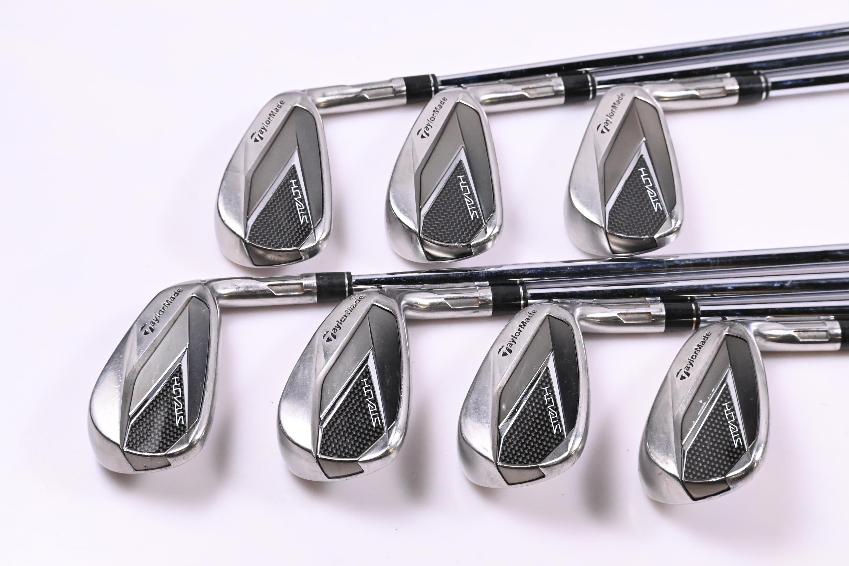 Taylormade Stealth Irons / 4-PW / Stiff Flex Dynamic Gold 105 S300 Shafts