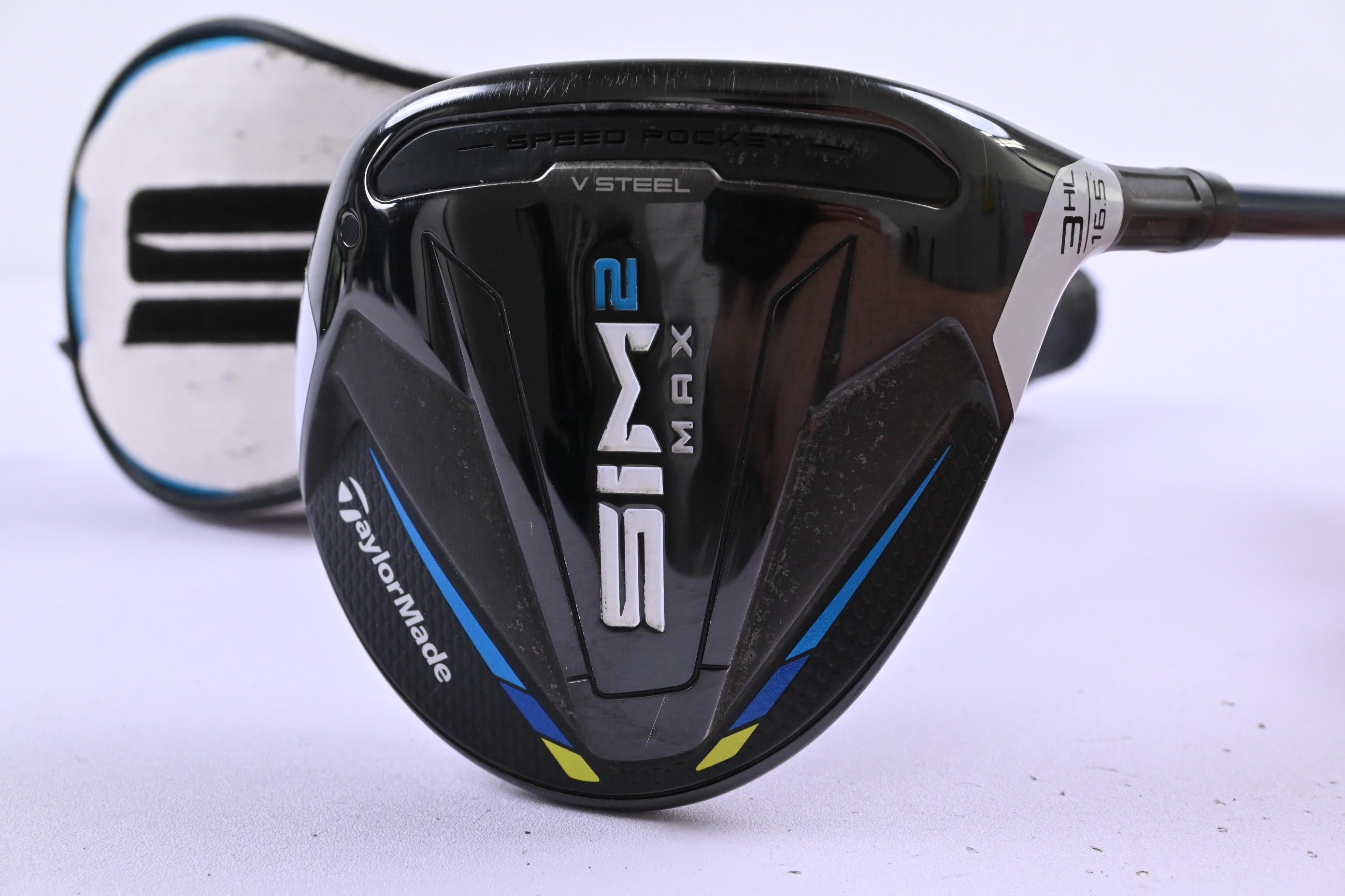 Taylormade SIM2 Max #3 Wood / 16.5 Degree / Senior Flex Fujikura Ventus FW Blue