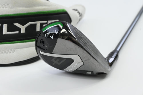 Callaway Elyte #3 Hybrid / 19 Degree / Stiff Flex Denali Charcoal 70 Shaft