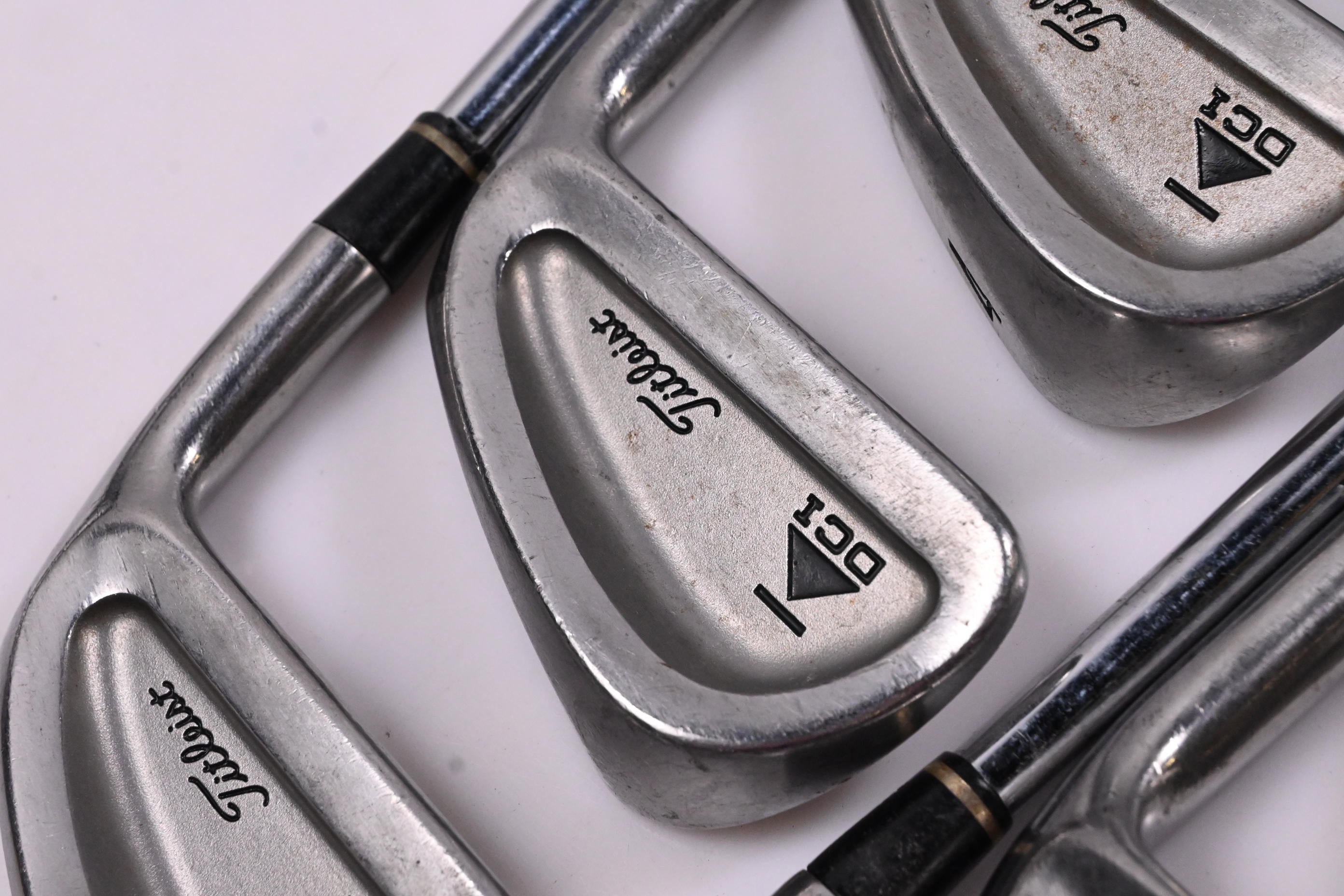 Titleist DCI Black Irons / 1+3-PW+SW / Regular Flex Titleist Tri Spec Shafts